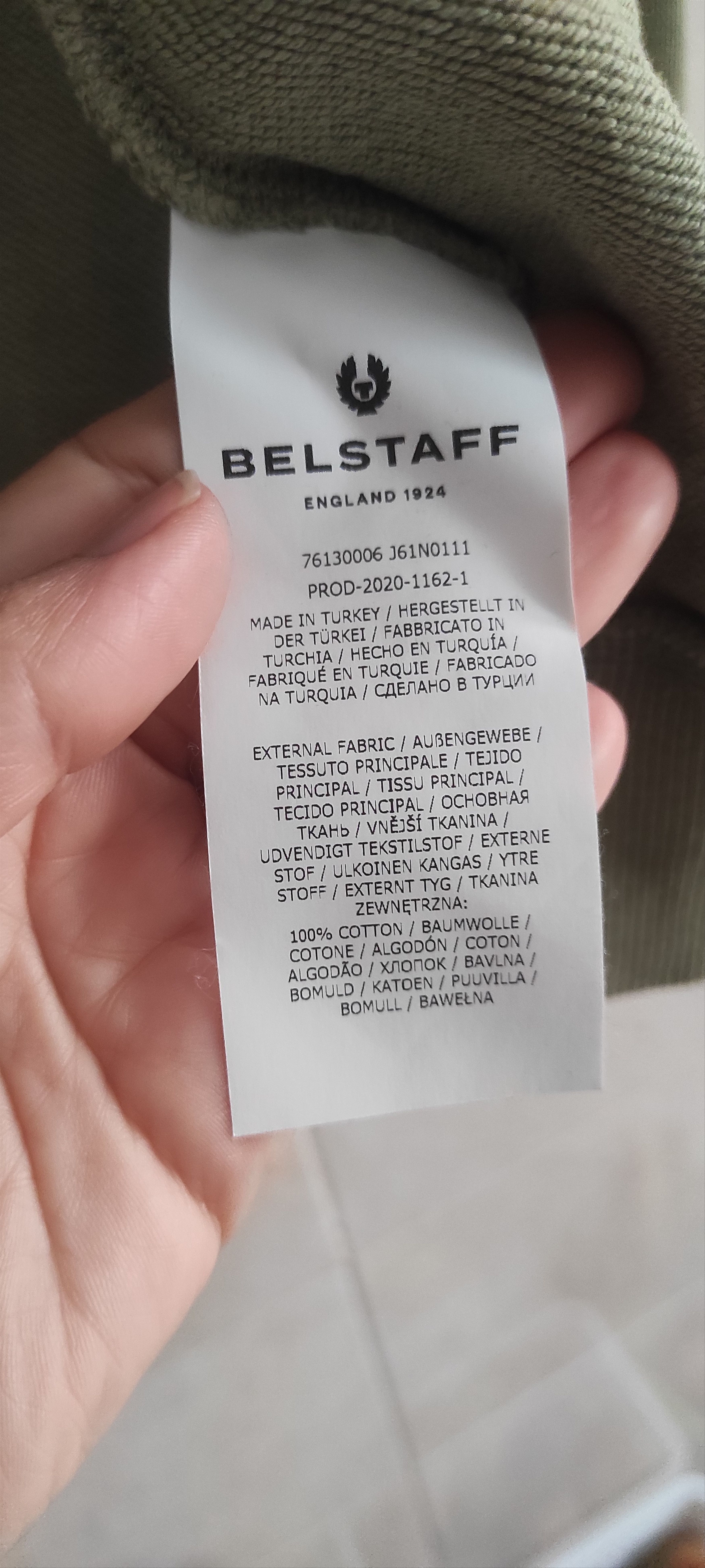 Belstaff Belstaff Full Zip Hoodie Mens Sweatshirt Pullover Size M Size US M / EU 48-50 / 2 - 12 Thumbnail