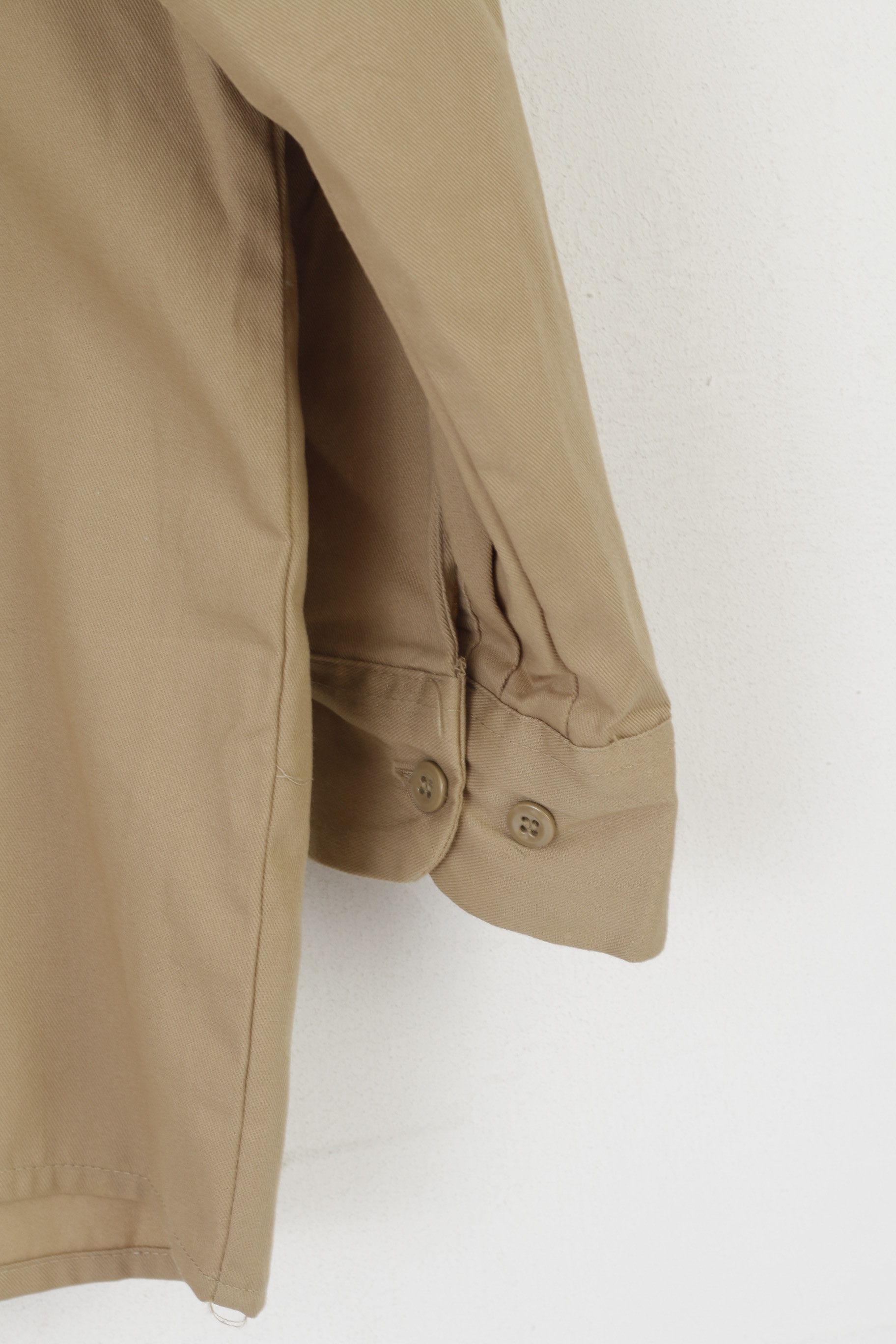 Dickies Dickies Men 34/35 M Casual Shirt Brown Cotton 8128 Size US M / EU 48-50 / 2 - 6 Thumbnail