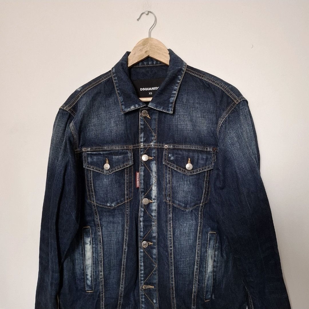 Dsquared2 DSQUARED2 X OVO Denim Trucker Over Jean Jacket SS19 Size US XS / EU 42 / 0 - 3 Thumbnail