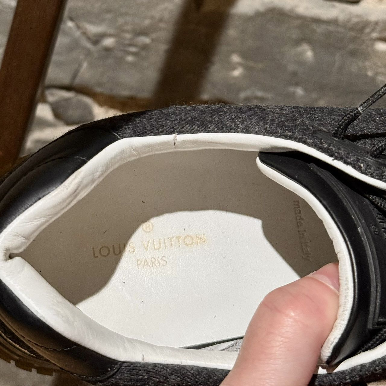 Louis Vuitton Louis Vuitton Wool Damier Runaway Low-top Sneakers - 11 UK Size US 12 / EU 45 - 13 Thumbnail