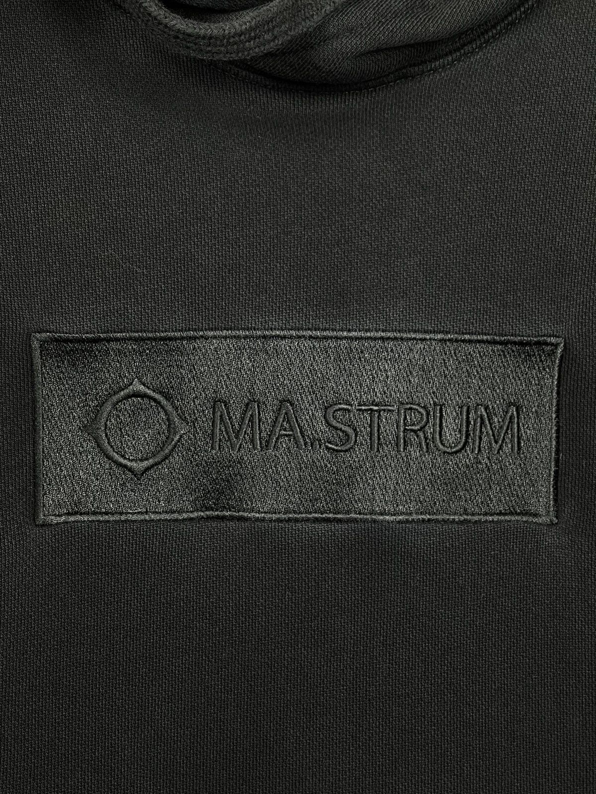 MA.STRUM Ma.Strum Box Logo Black Hoodie Men’s Size M Size US M / EU 48-50 / 2 - 7 Thumbnail