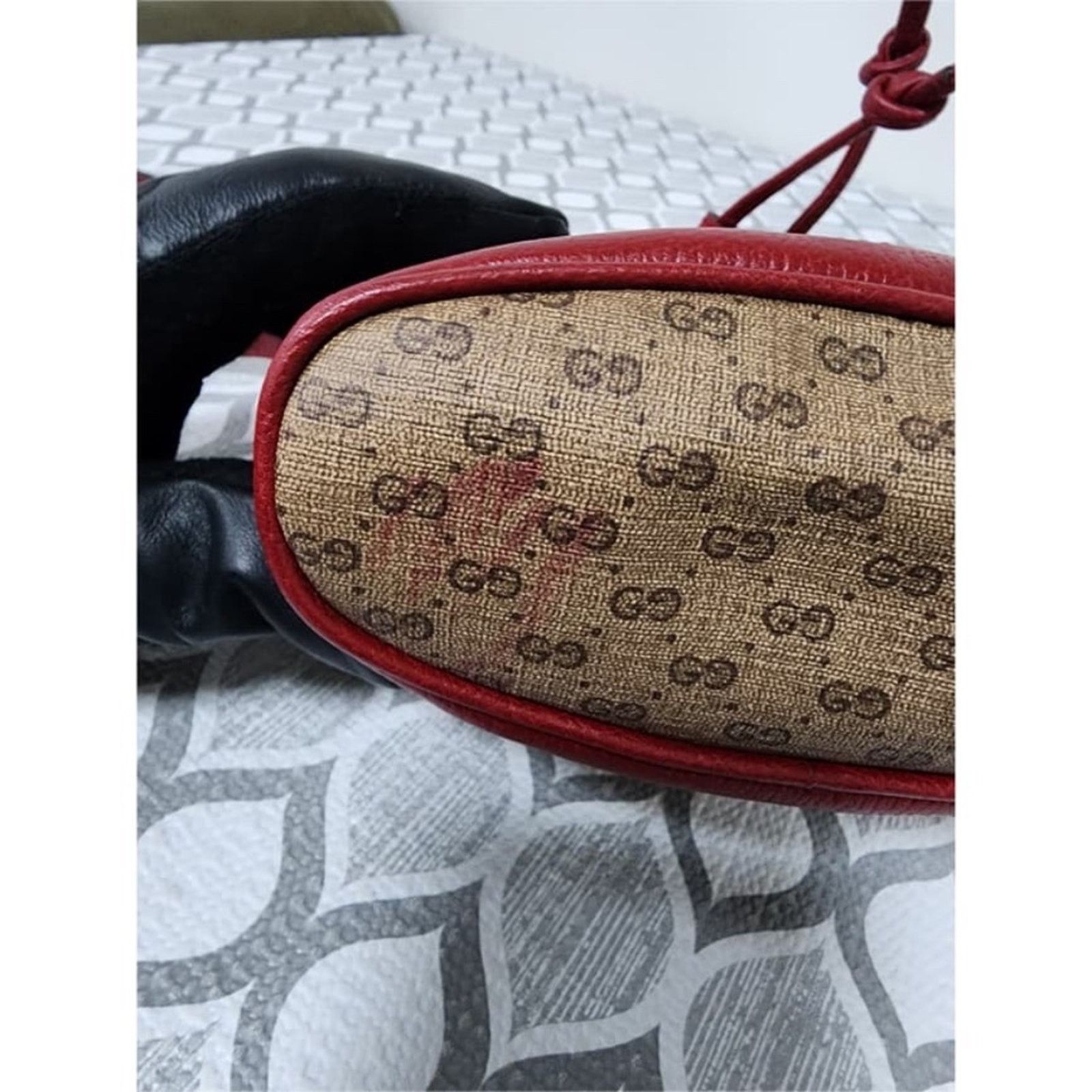 Gucci Auth Gucci Doraemon x Gucci Coated Canvas Bucket Bag Mini Size ONE SIZE - 11 Thumbnail
