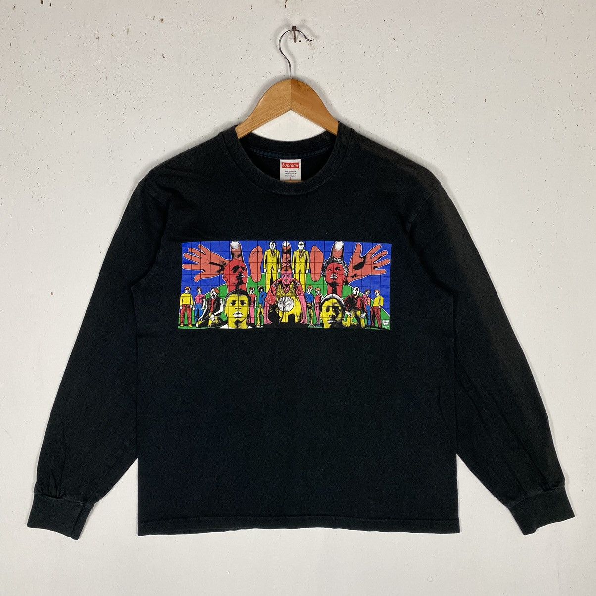 Supreme SUPREME GILBERT AND GEORGE DEATH AFTER LIFE SUNFADED TEE Size US S / EU 44-46 / 1 - 2 Thumbnail