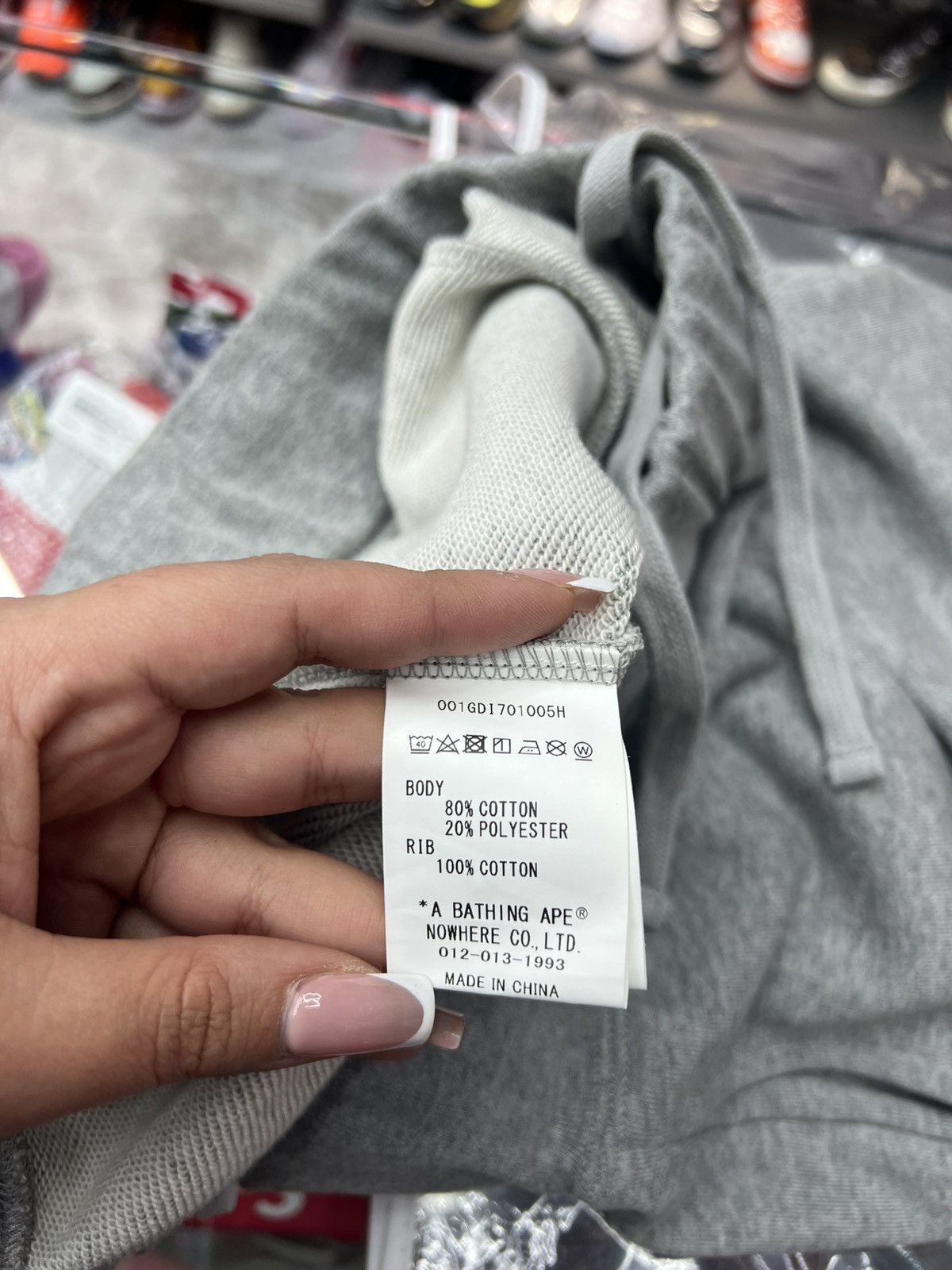 Bape Bape Grey Shorts Size US 36 / EU 52 - 5 Thumbnail