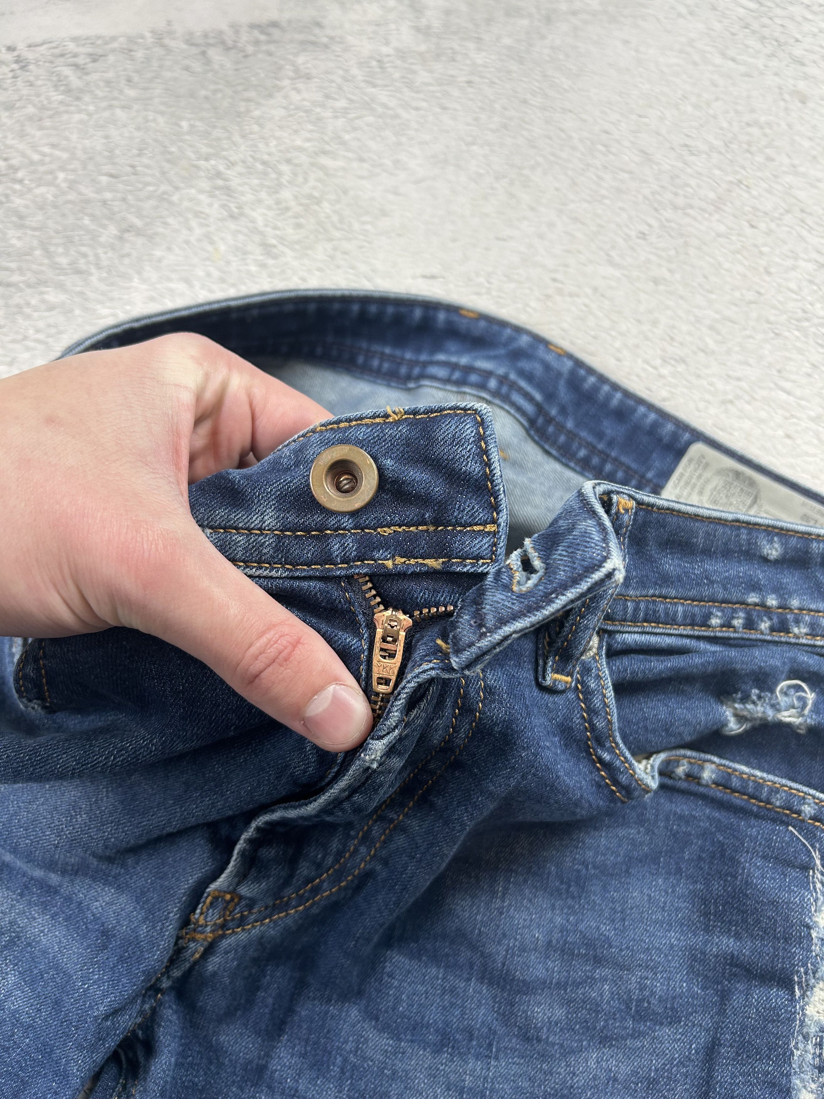 Diesel × Vintage Diesel Thommer Jeans Stretch Slim Skinny Distressed 084YY Size US 29 - 7 Thumbnail