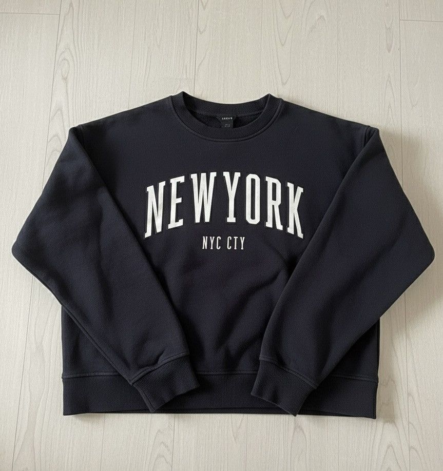 Other Lindex NYC New York City Print Cropped Sweatshirt Black M Size M / US 6-8 / IT 42-44 - 1 Thumbnail