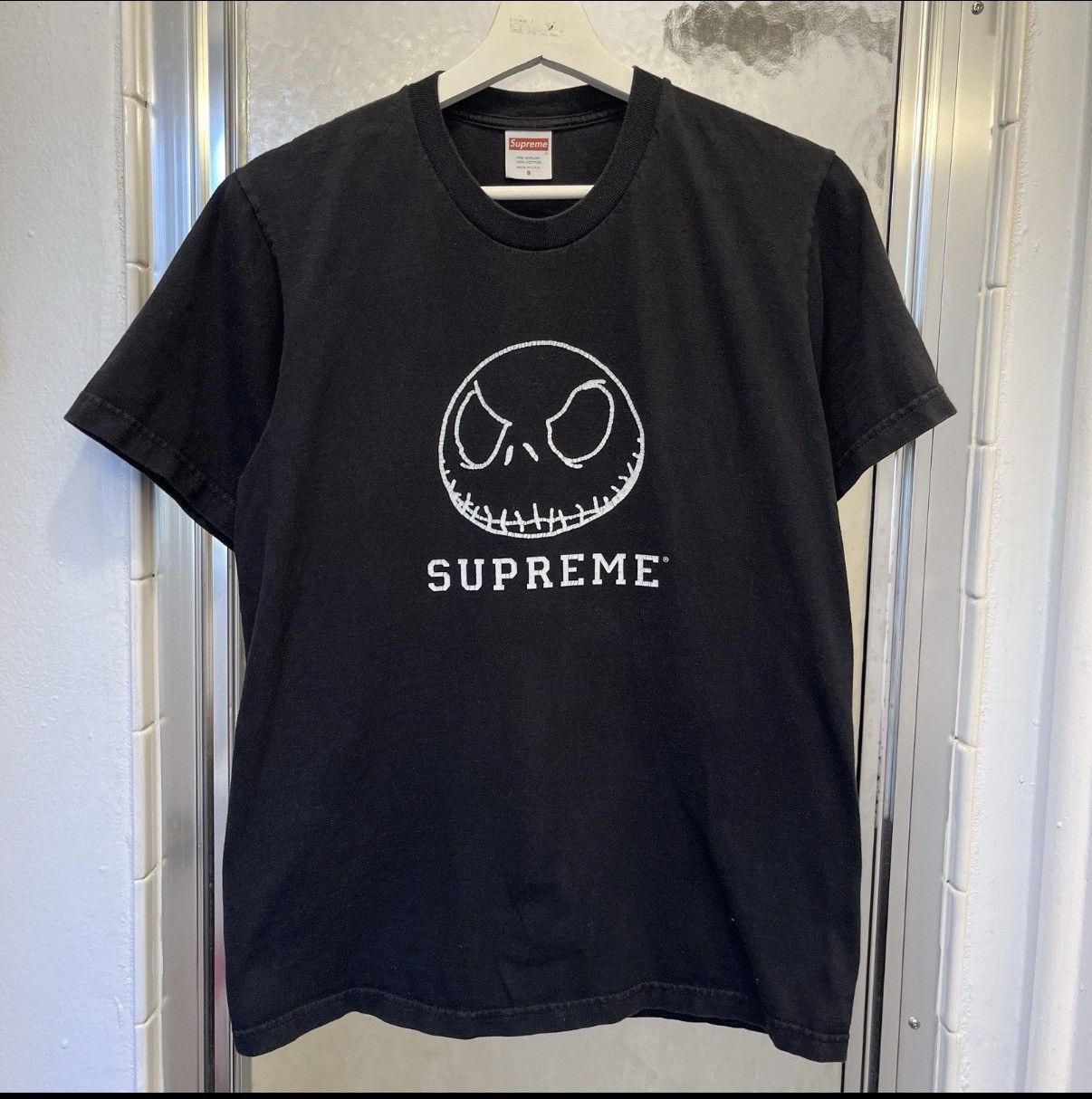 Supreme Jack Skellington Tee Black