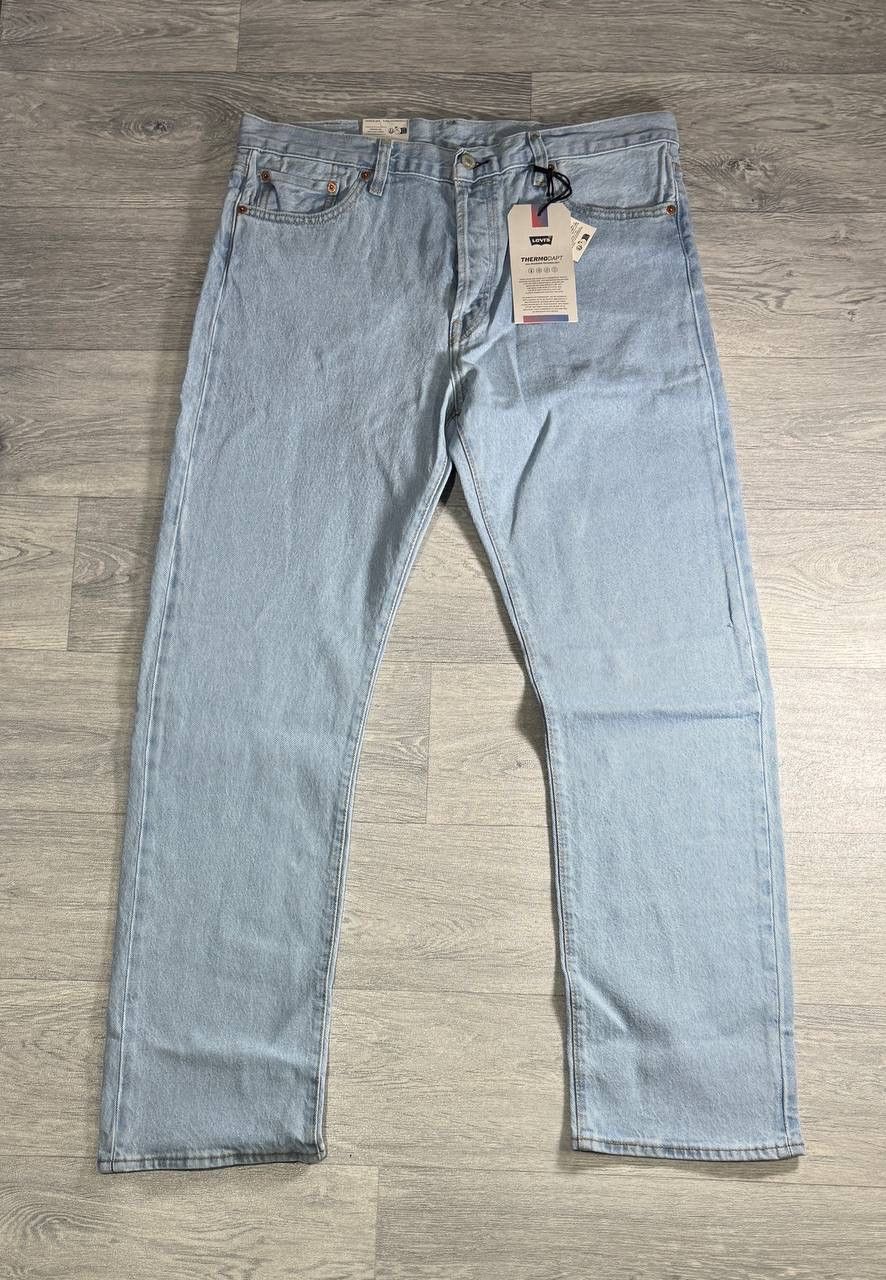Levi's Levi’s 501 Thermodapt Jeans in Light Blue W34 L32 Size US 34 / EU 50 - 2 Thumbnail