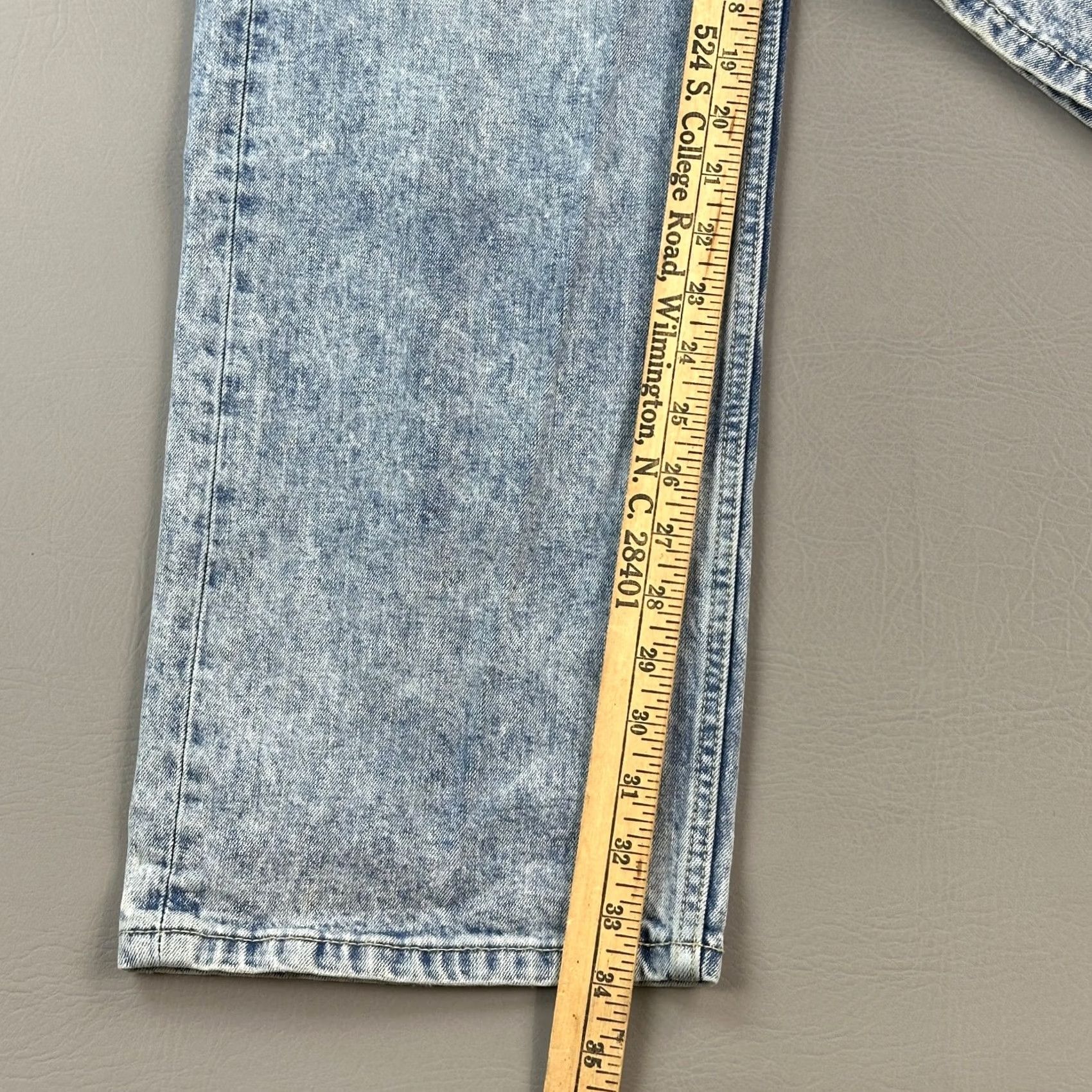Levi's Levis 569 Jeans Mens 34x34 Light Acid Wash Denim Loose Straight Fit Skate Casual Pants Size US 34 / EU 50 - 3 Thumbnail