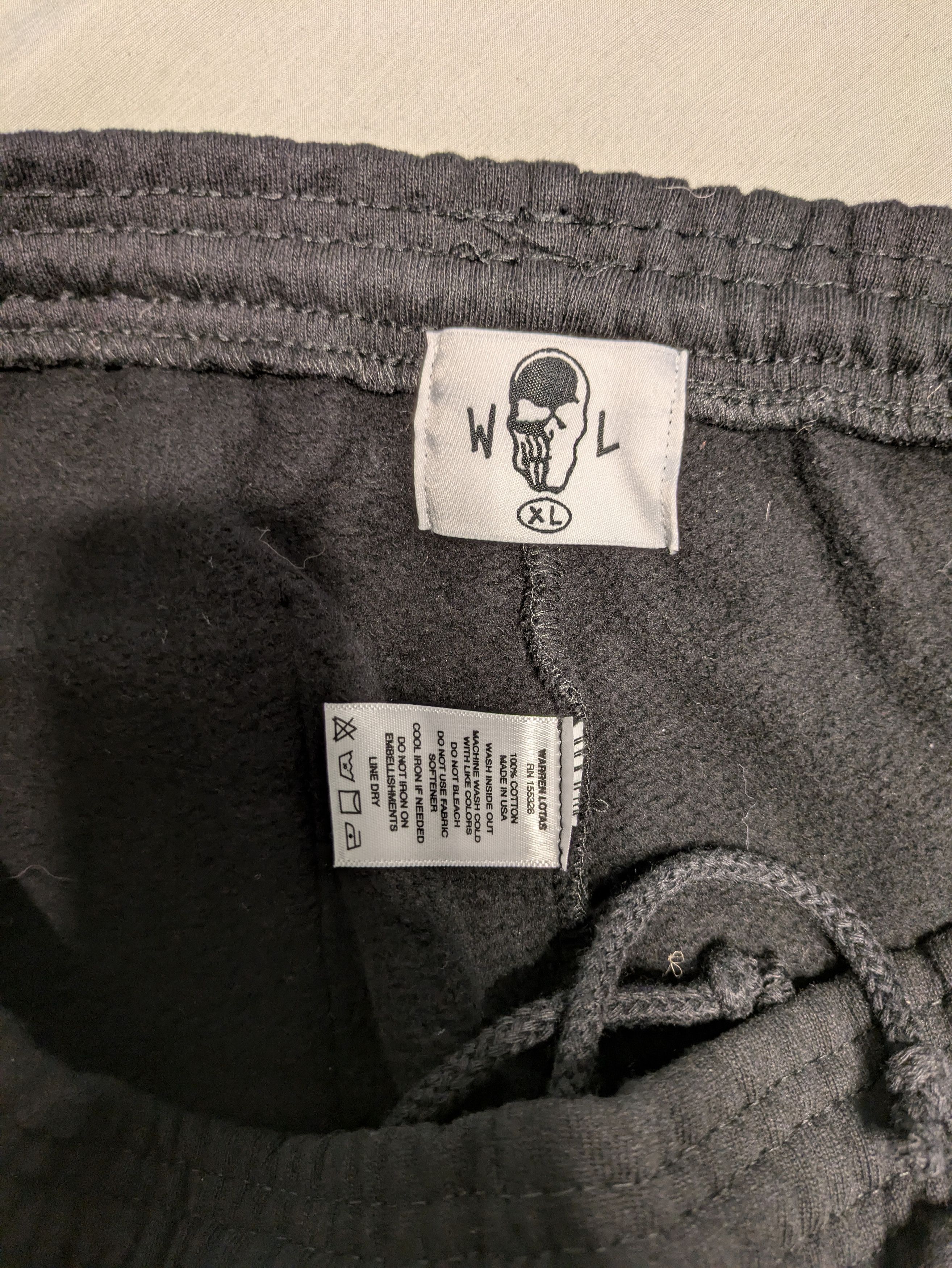 Warren Lotas Three Reaper Sweats | Grailed