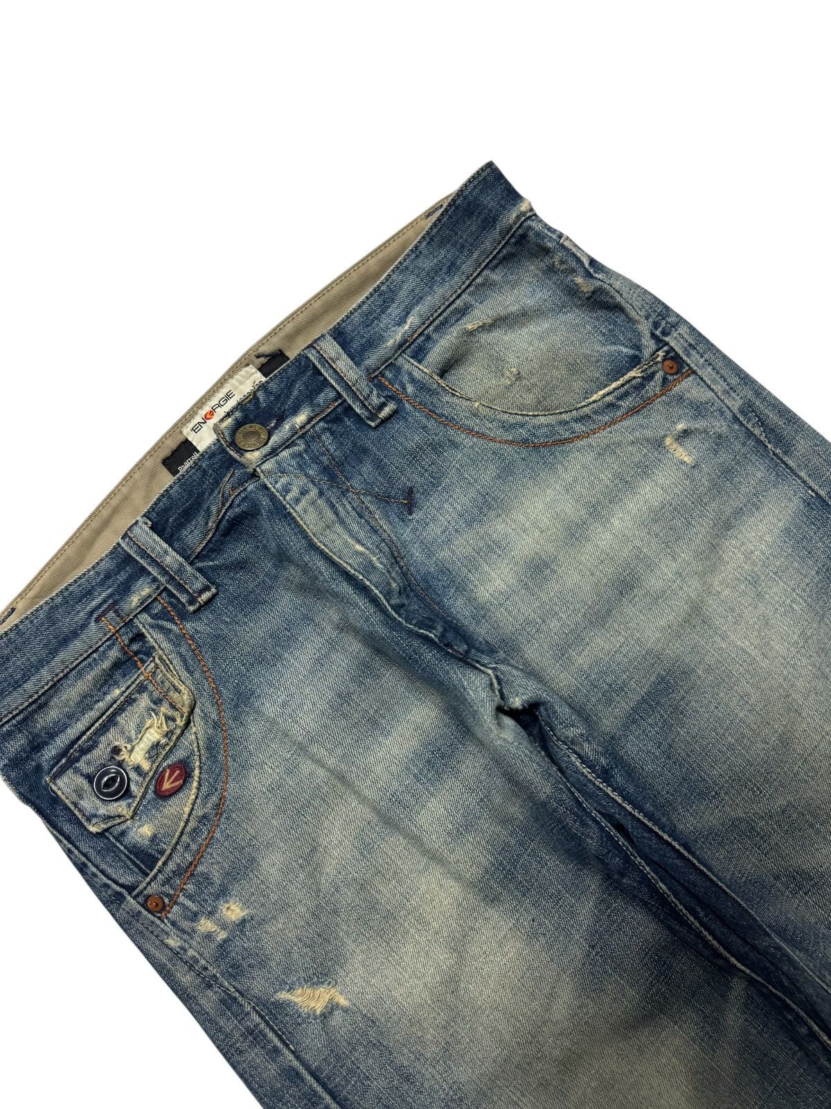 Energie 💥VINTAGE💥ENERGIE PHARRELL RUSTY MUD-WASHED DISTRESSED Size US 34 / EU 50 - 4 Thumbnail