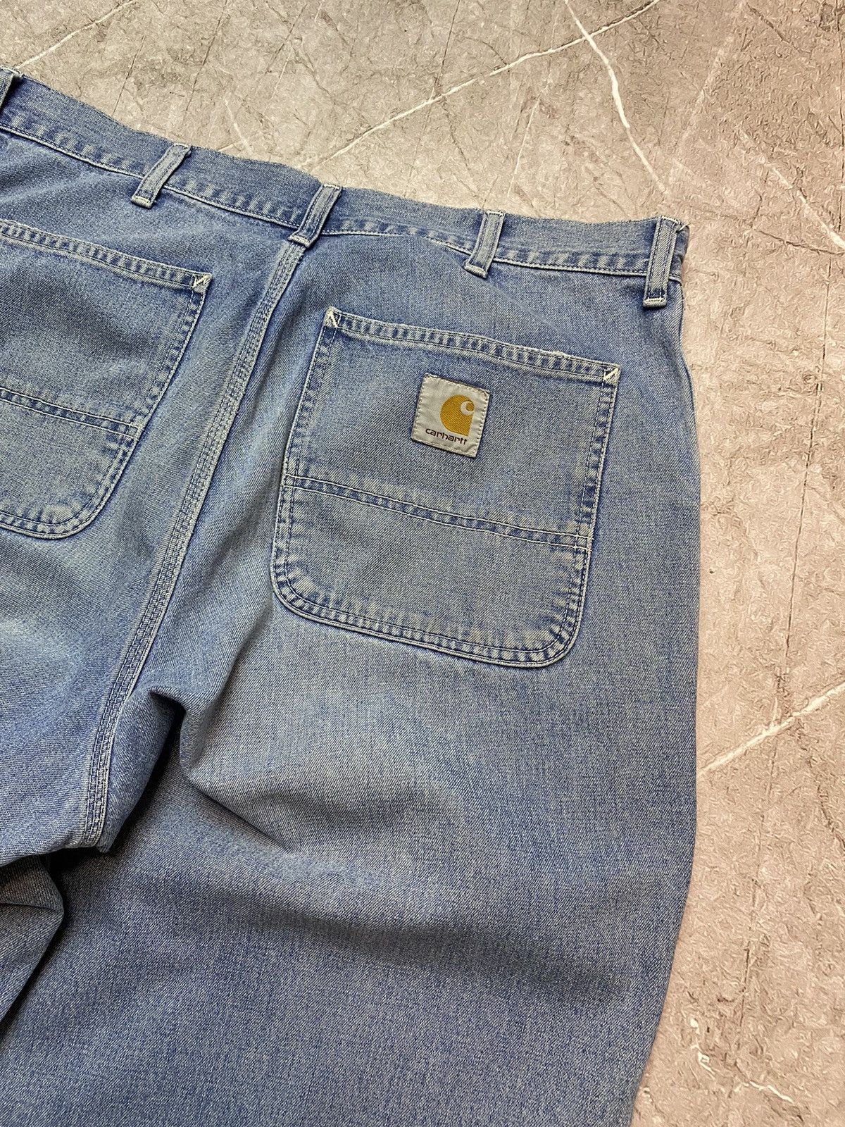 Carhartt × Carhartt Wip Carhartt Straight Jeans Simple Pant 34/32 Workwear Size US 34 / EU 50 - 4 Thumbnail