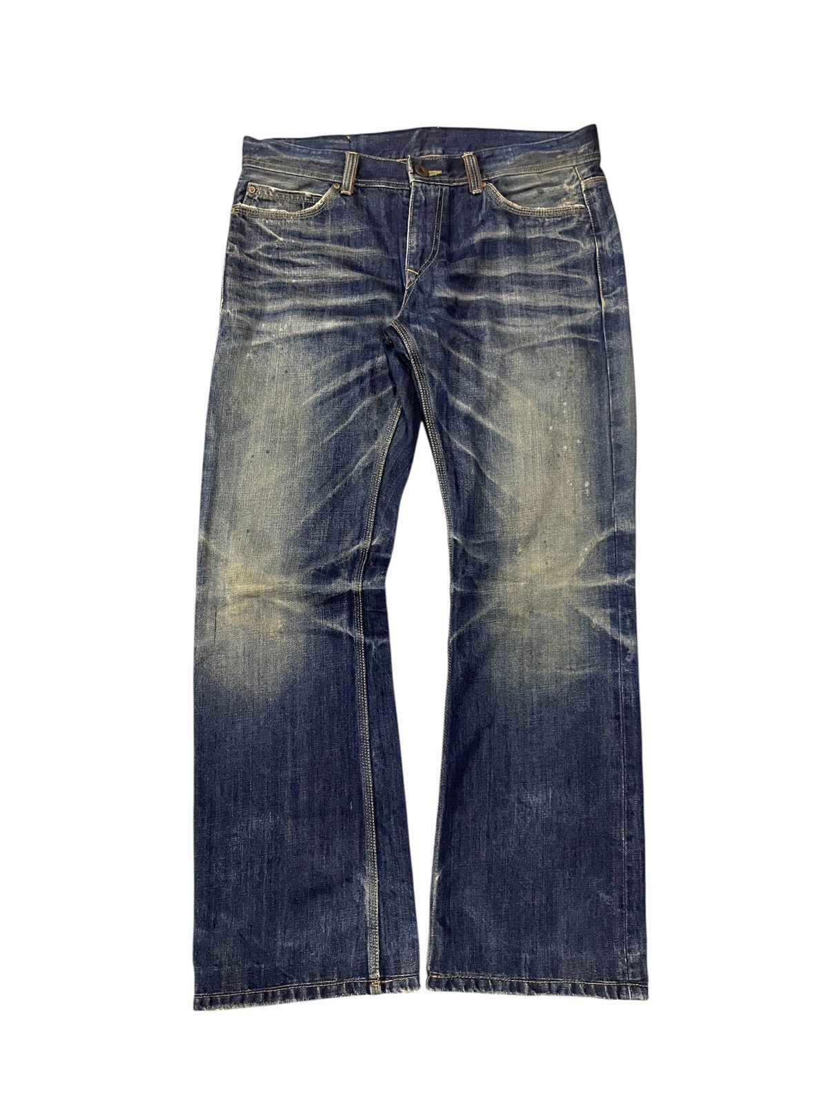 Seditionaries A.V.H Relaxed Fit Jeans Distressed Indigo Size US 36 / EU 52 - 1 Thumbnail