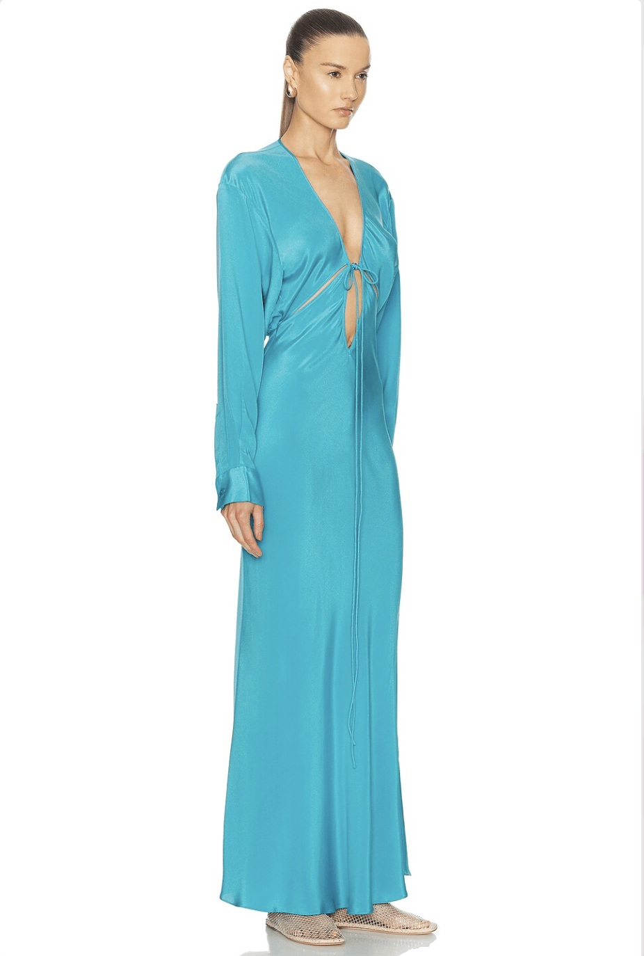 Christopher Esber Triquetra Front Shirt Dress Size XS / US 0-2 / IT 36-38 - 2 Thumbnail