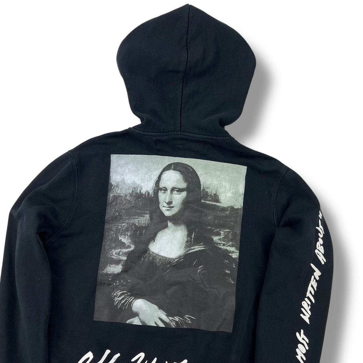 Off-White Off-White Mona Lisa Black Hoodie Size US XS / EU 42 / 0 - 1 Thumbnail