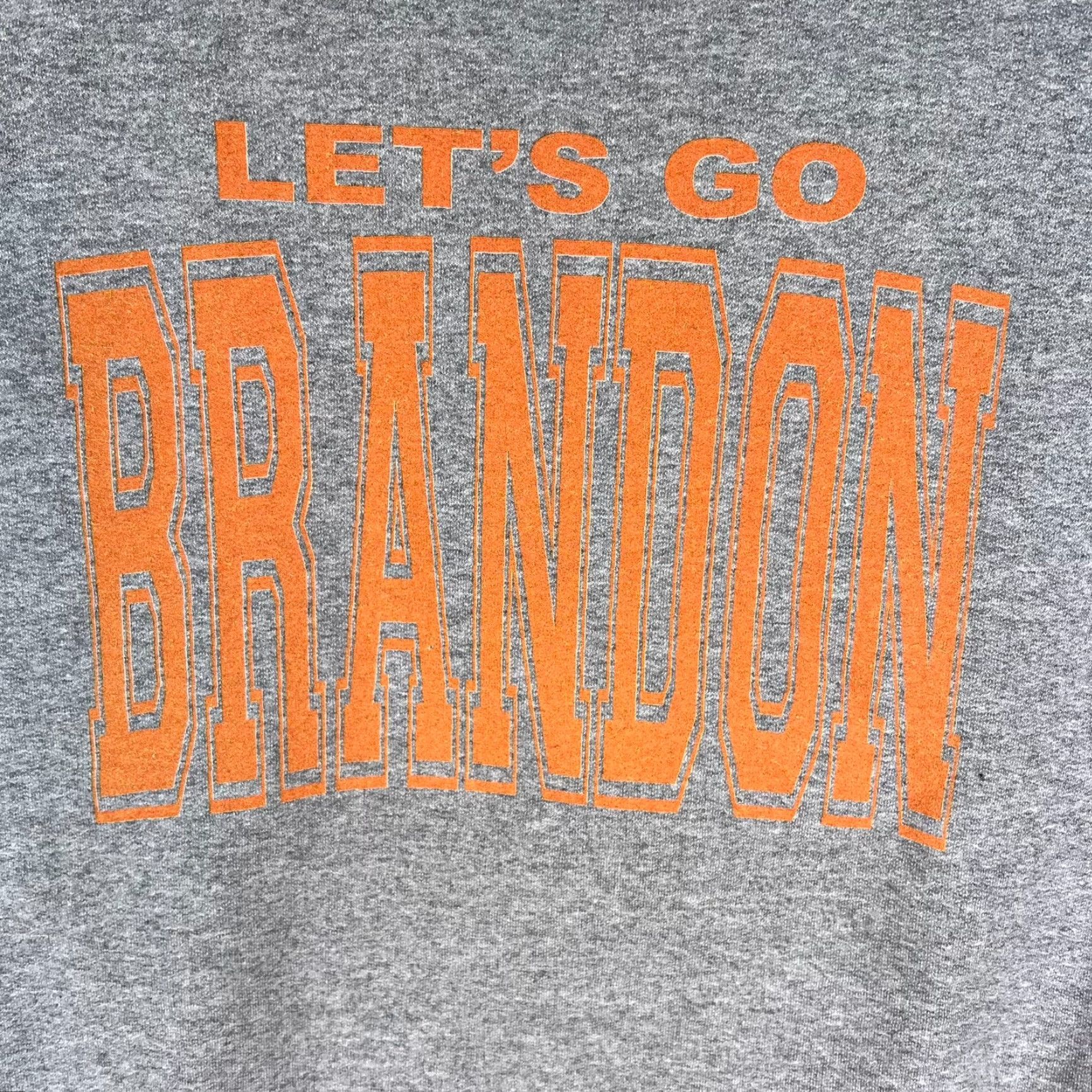 Gildan Lets Go Brandon Sweatshirt Gildan Adult XL Gray Size US XL / EU 56 / 4 - 2 Thumbnail