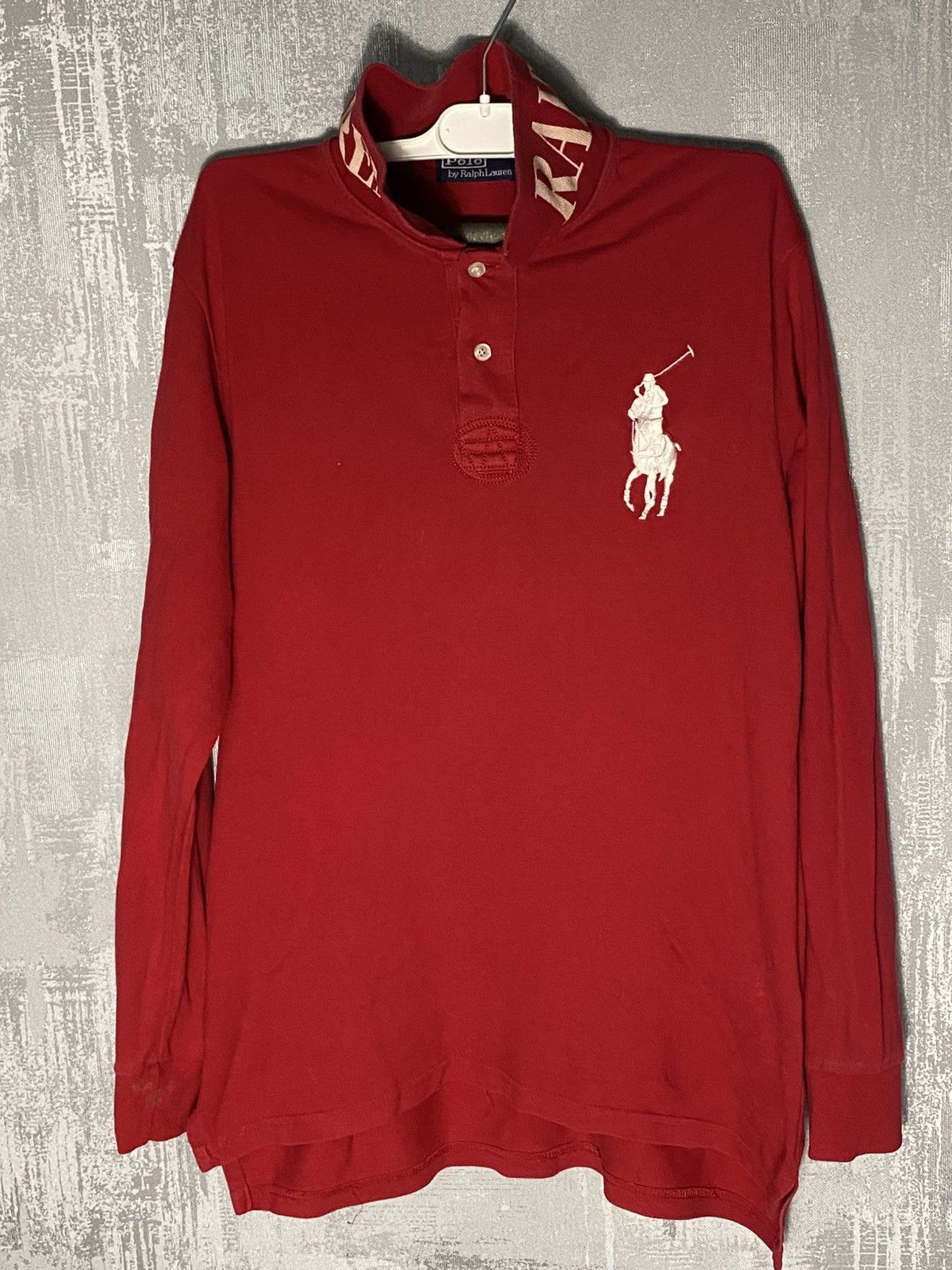 Polo Ralph Lauren Vintage Rugby Polo Ralph Lauren T Shirt Long Sleeve Logo Size US L / EU 52-54 / 3 - 1 Thumbnail