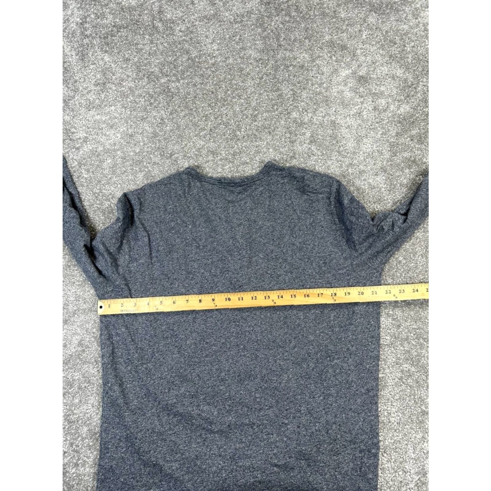 Bonobos Bonobos Shirt Mens Medium Gray Cotton Henley Knit Size US M / EU 48-50 / 2 - 6 Thumbnail