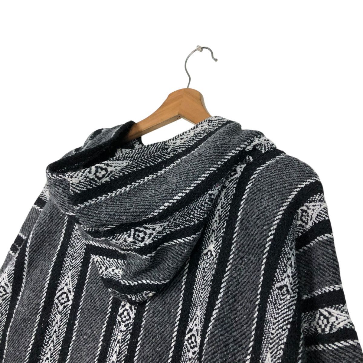 Vintage 🔥VINTAGE PULL OVER HOODIE NAVAJO DESIGN TEJIDOS EL ESFUERZO Size US M / EU 48-50 / 2 - 12 Thumbnail