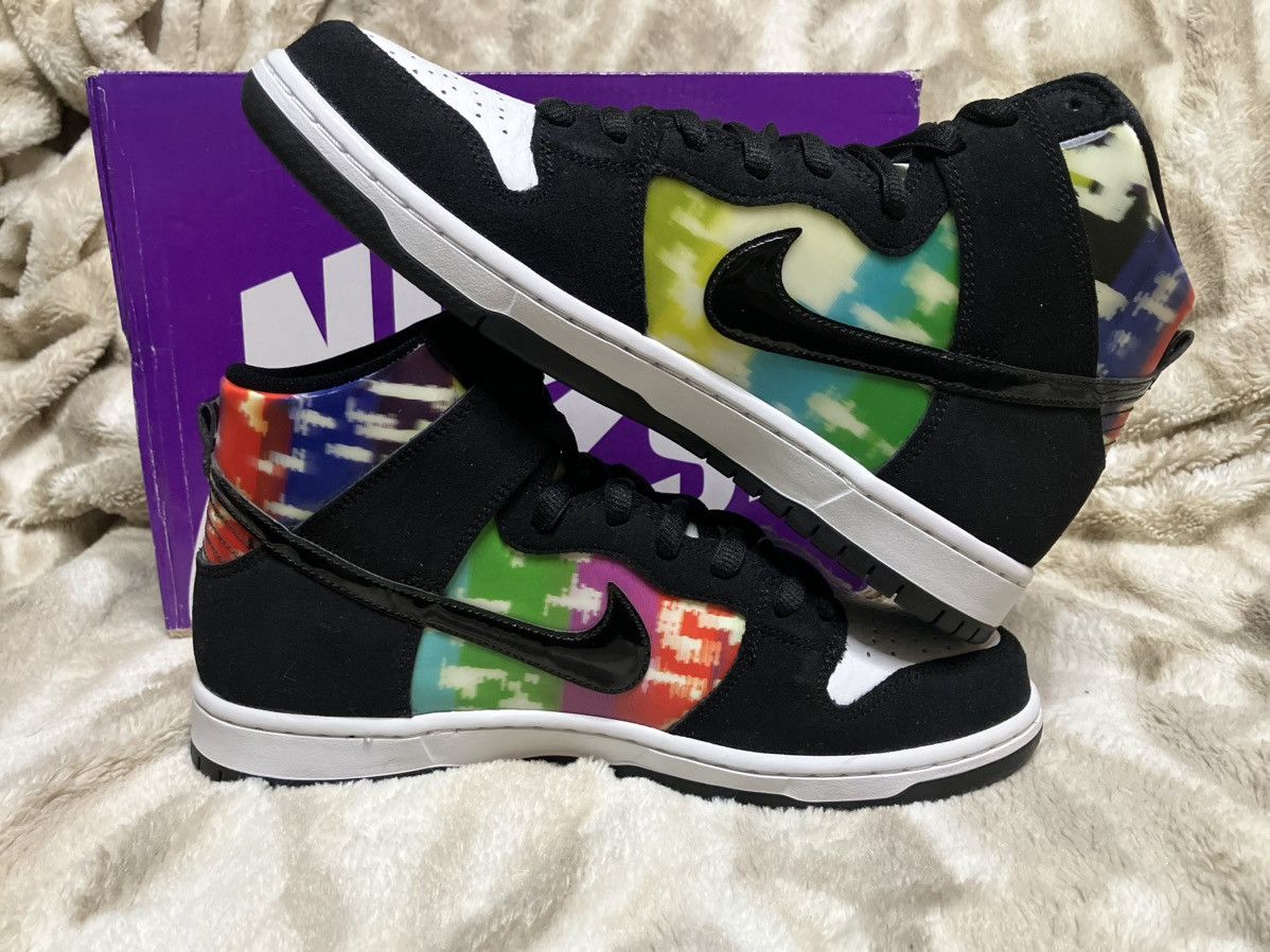 Nike SB Sz 9.5m- Nike SB Dunk High TV Signal Size US 9.5 / EU 42-43 - 6 Thumbnail