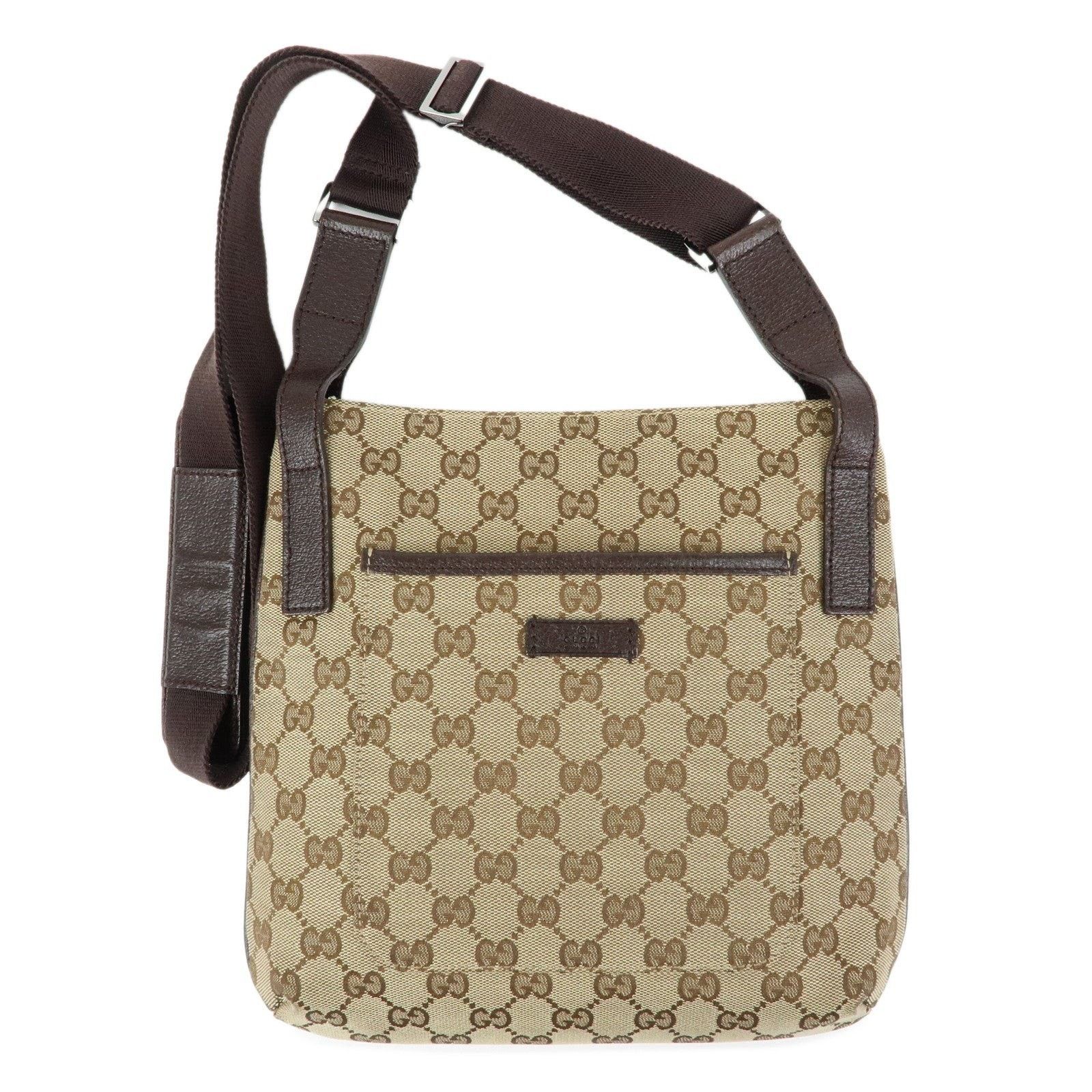 Gucci Gucci GG Supreme Crossbody Bag Beige Size ONE SIZE - 1 Thumbnail