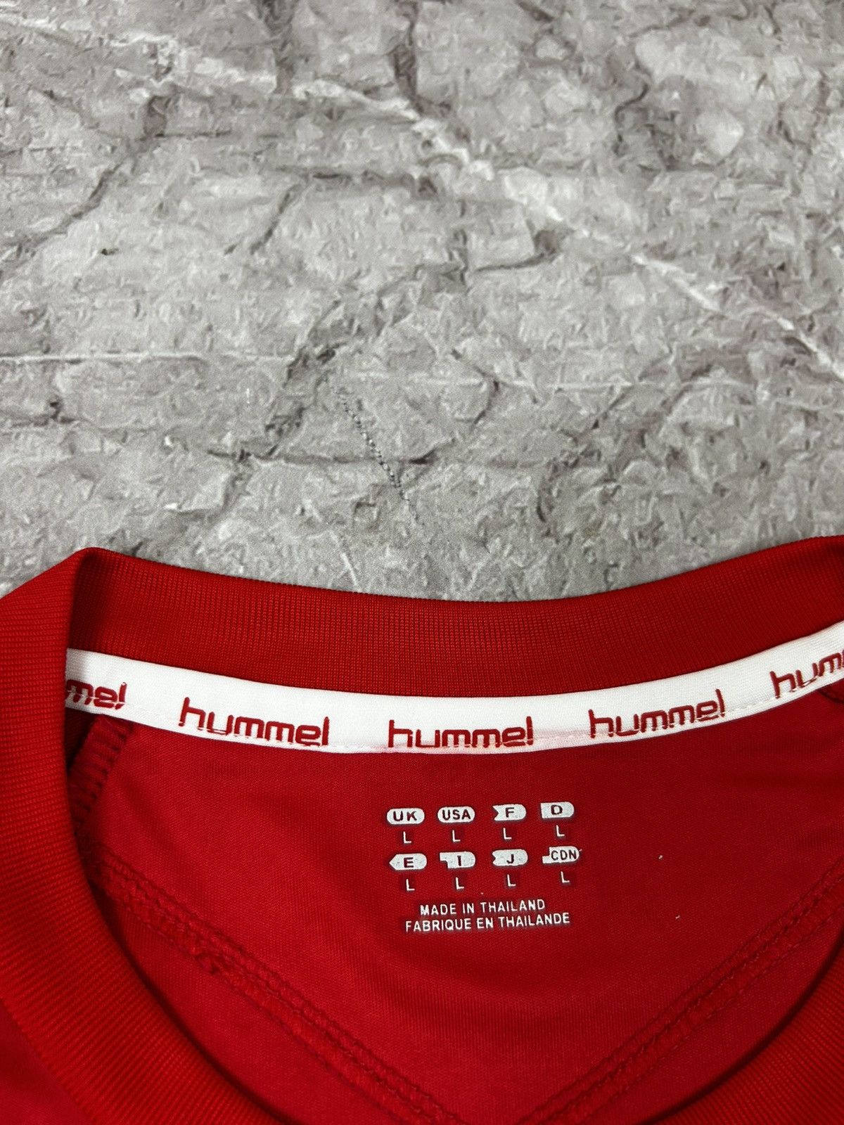 Hummel Hummel Glasgow Rangers 32RED 1 football home jersey Size US L / EU 52-54 / 3 - 6 Thumbnail