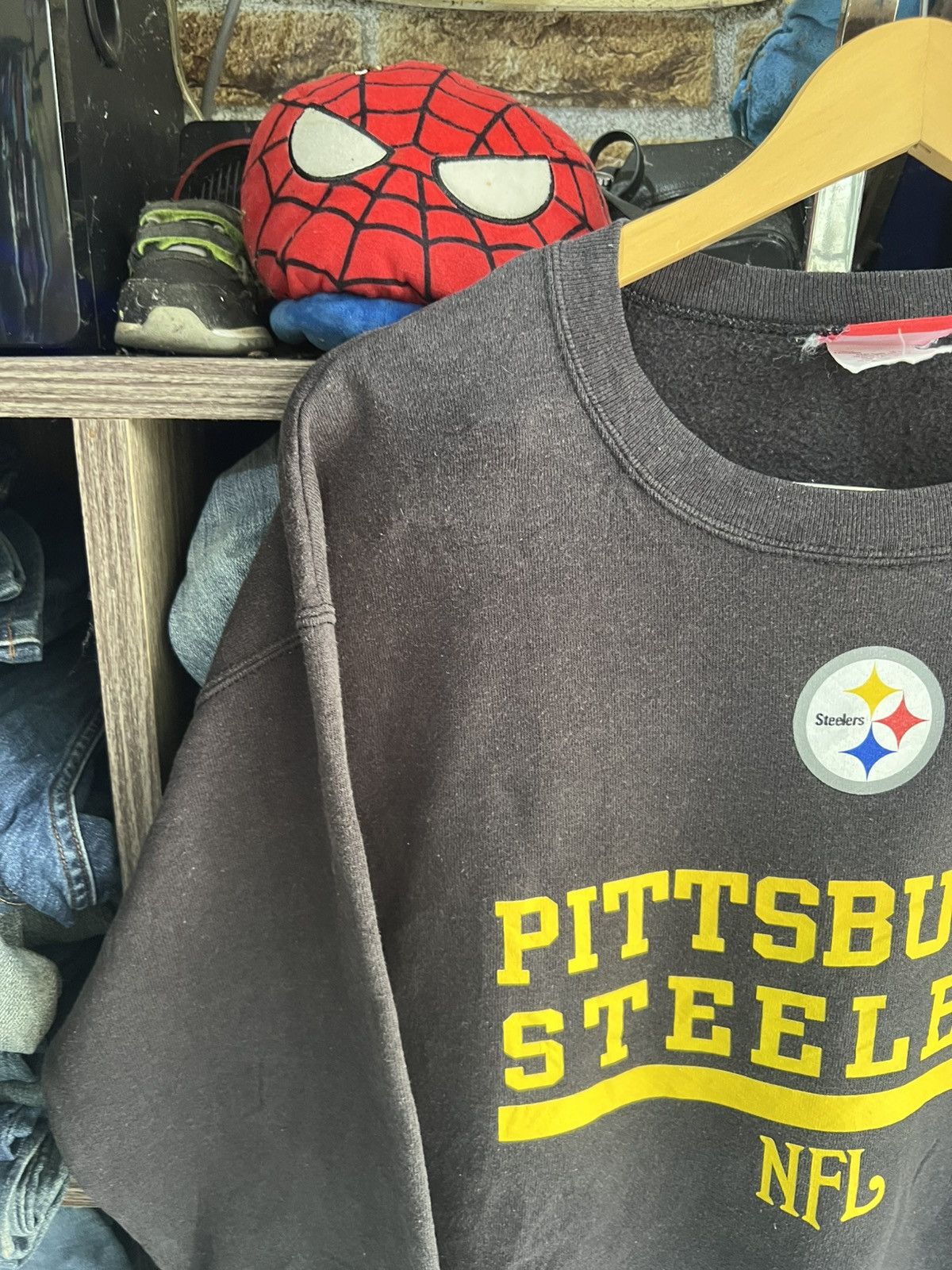 NFL 🔥Vintage NFL Pittsburgh Steelers Crewneck Sweatshirt Size US M / EU 48-50 / 2 - 4 Thumbnail