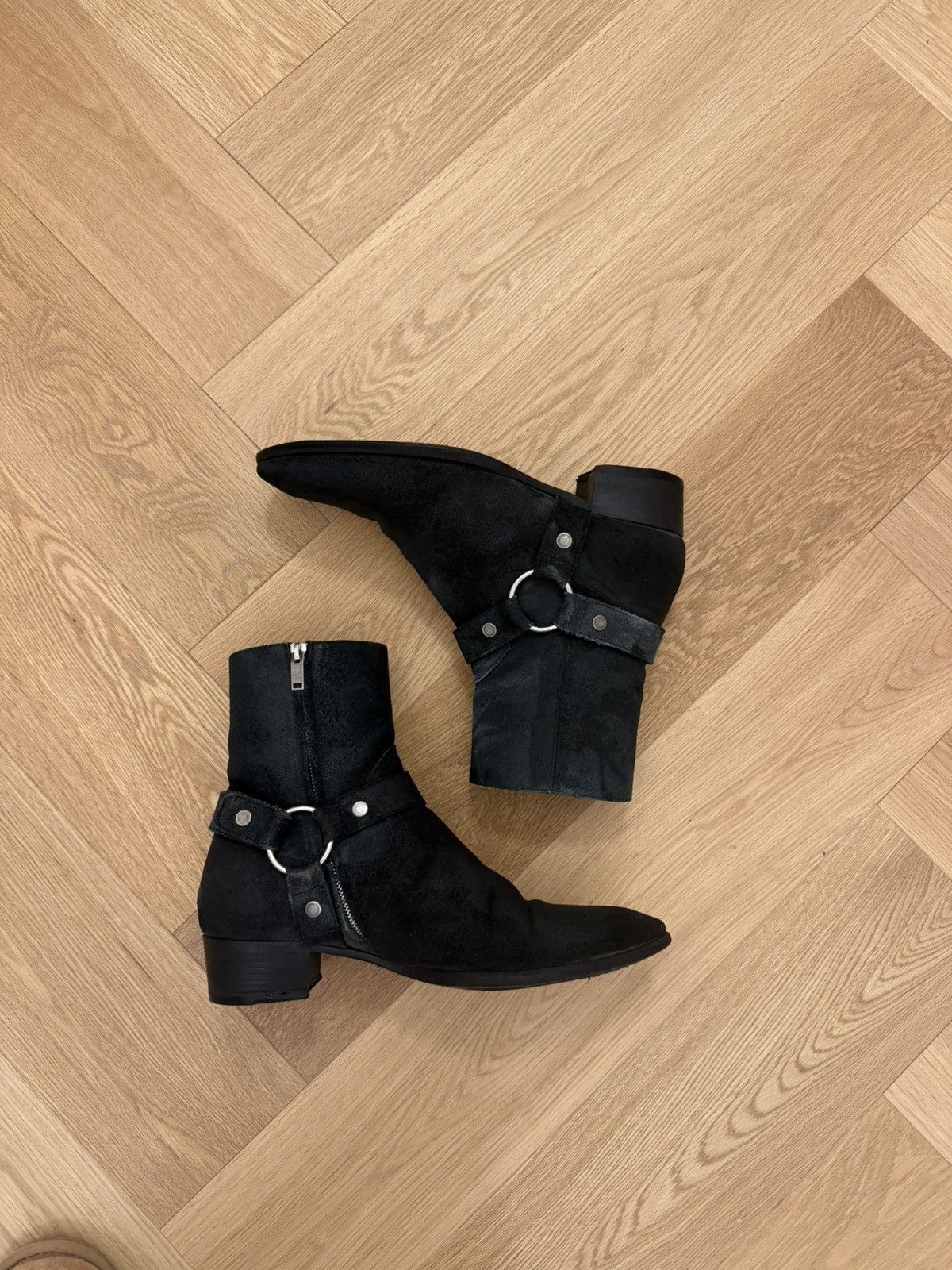 Saint Laurent Paris Saint Laurent Wyatt Boots | Grailed