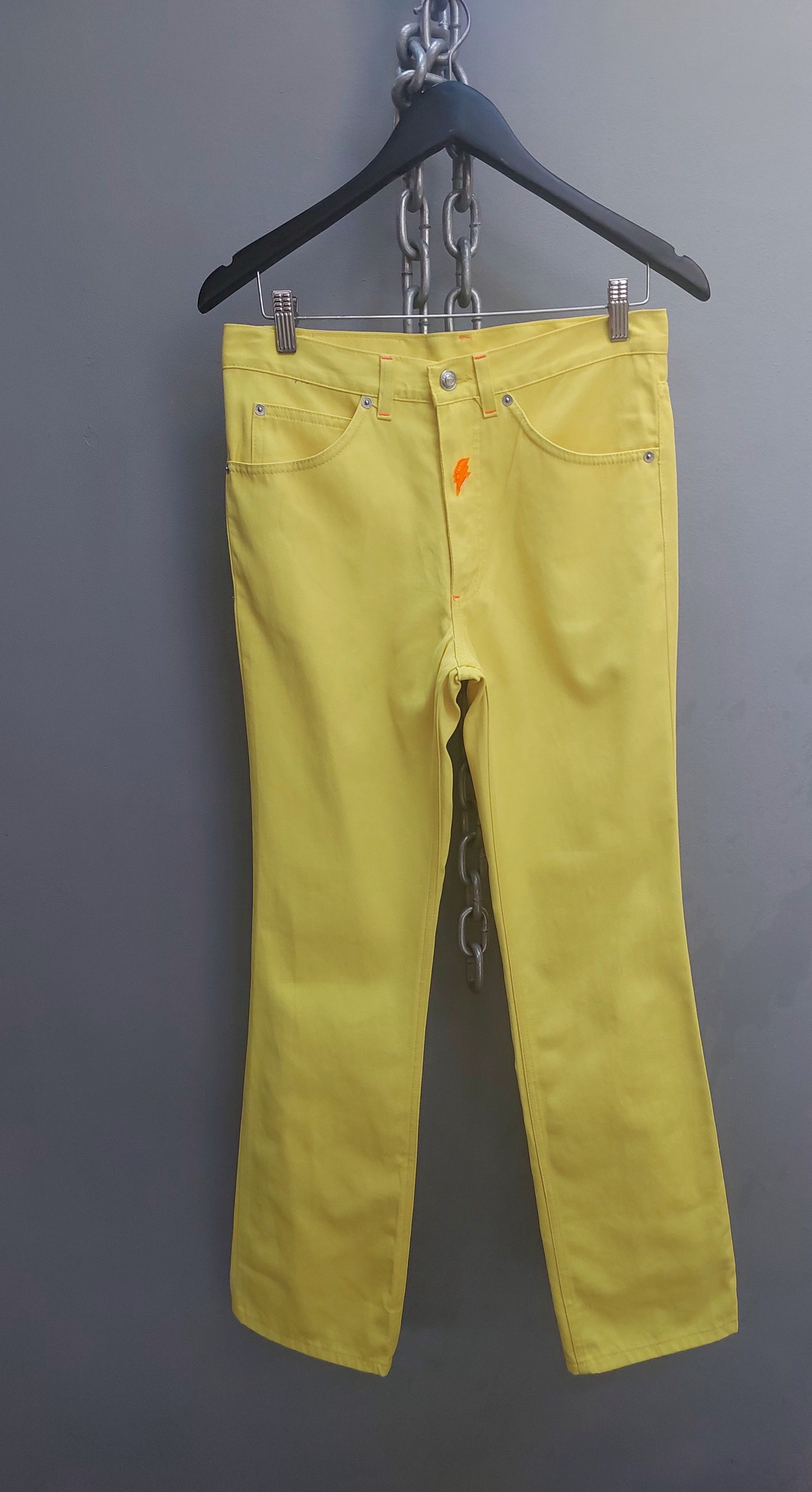 Walter Van Beirendonck Walter Van Beirendonck Yellow Pants Size US S / EU 44-46 / 1 - 1 Thumbnail