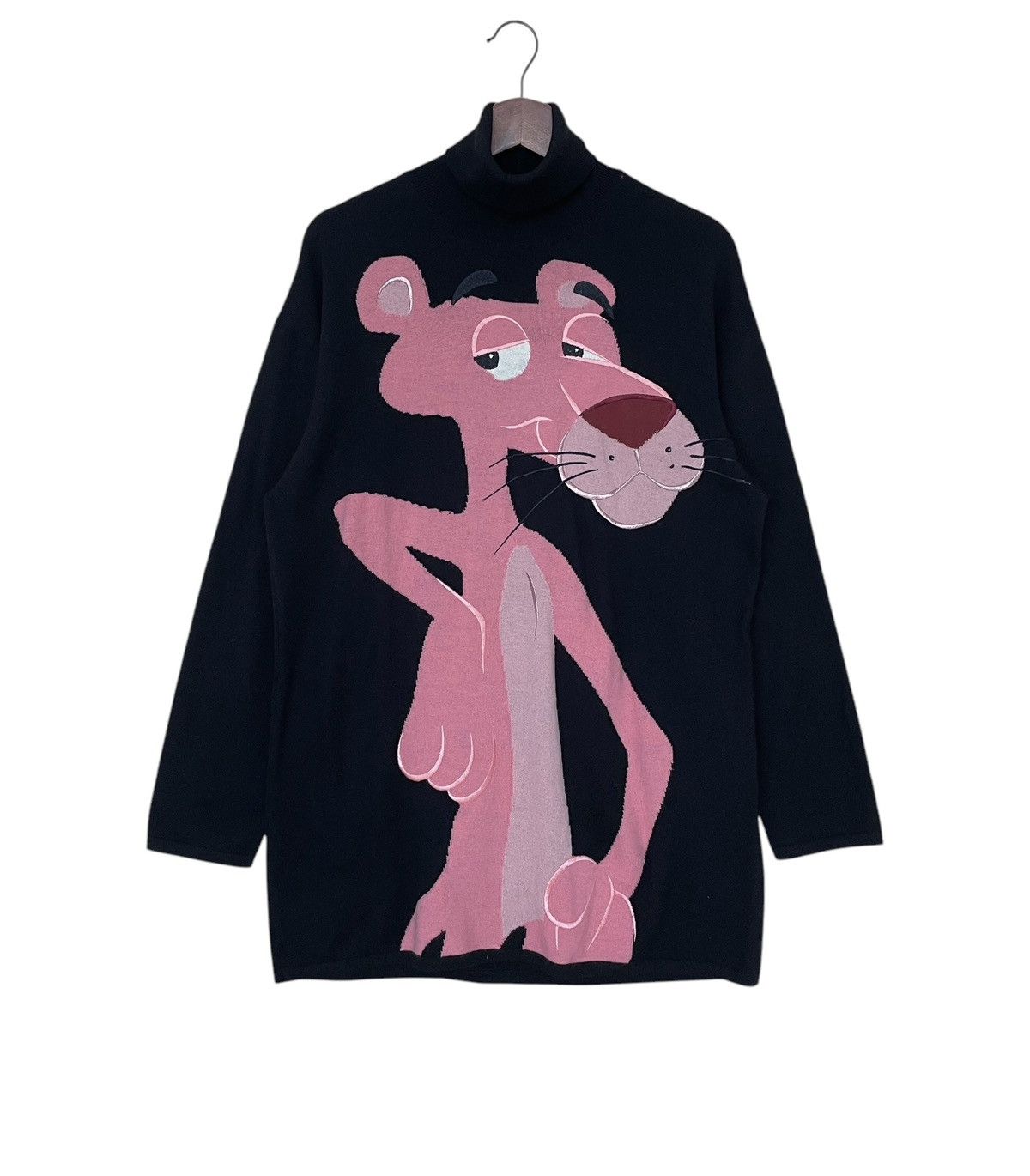 Iceberg Vintage Brand Iceberg Pink Panther Knitwear 2000s Size US M / EU 48-50 / 2 - 1 Thumbnail