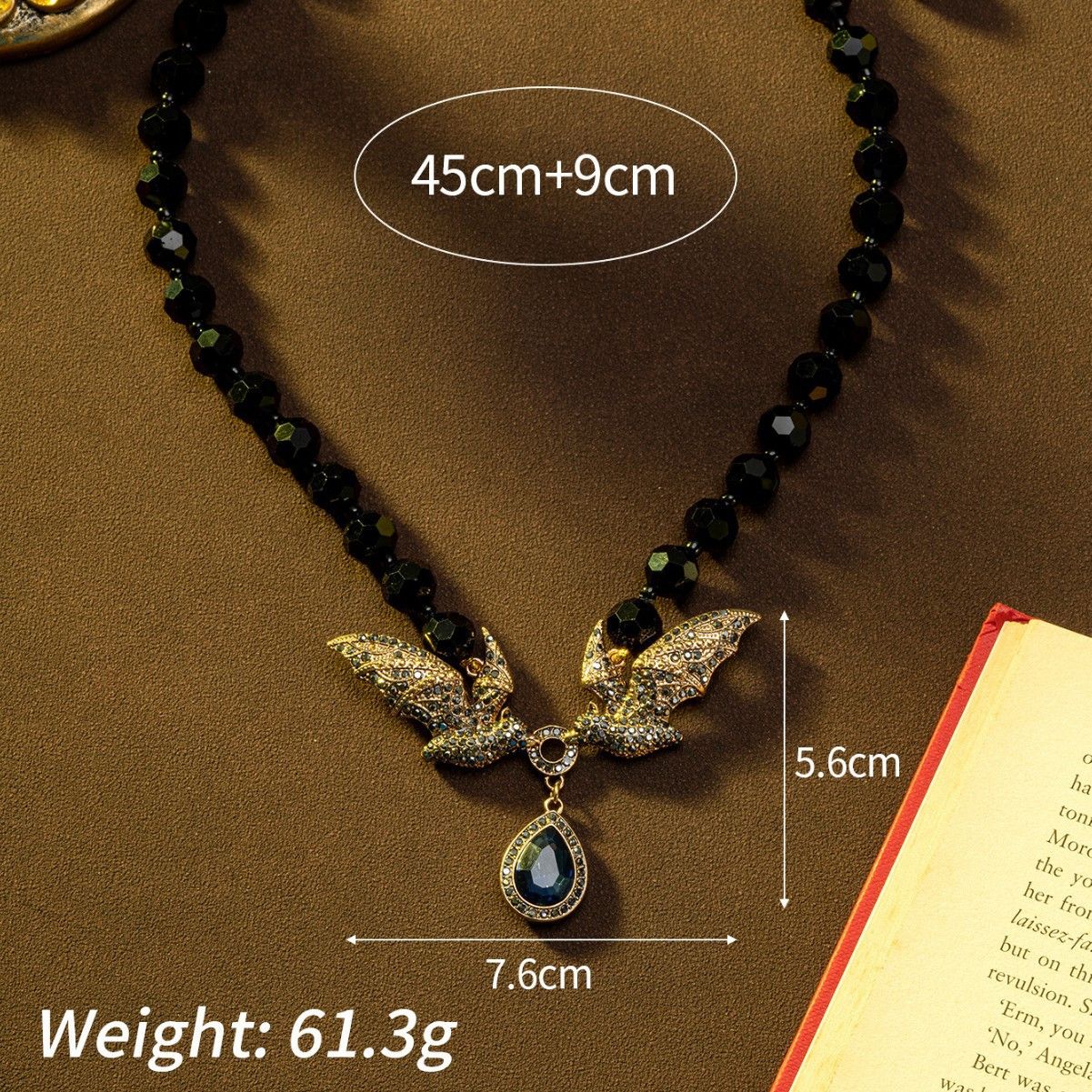 Other vintage bat necklace Size ONE SIZE - 3 Thumbnail