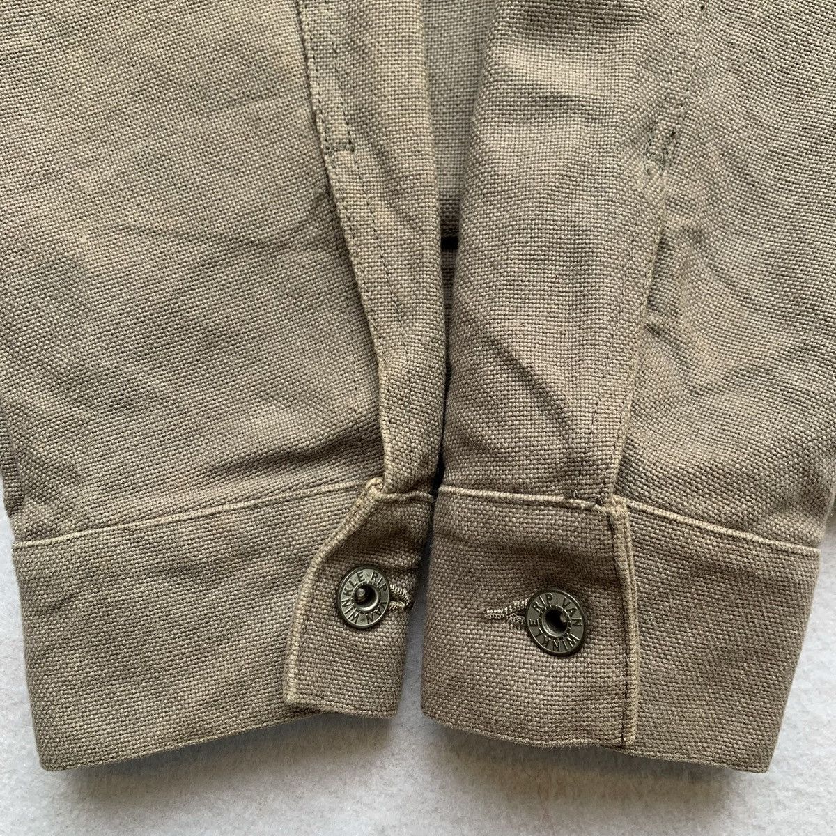 RIPVANWINKLE 1990s RIPVANWINKLE Canvas Hidden Button Jacket Size US S / EU 44-46 / 1 - 8 Thumbnail