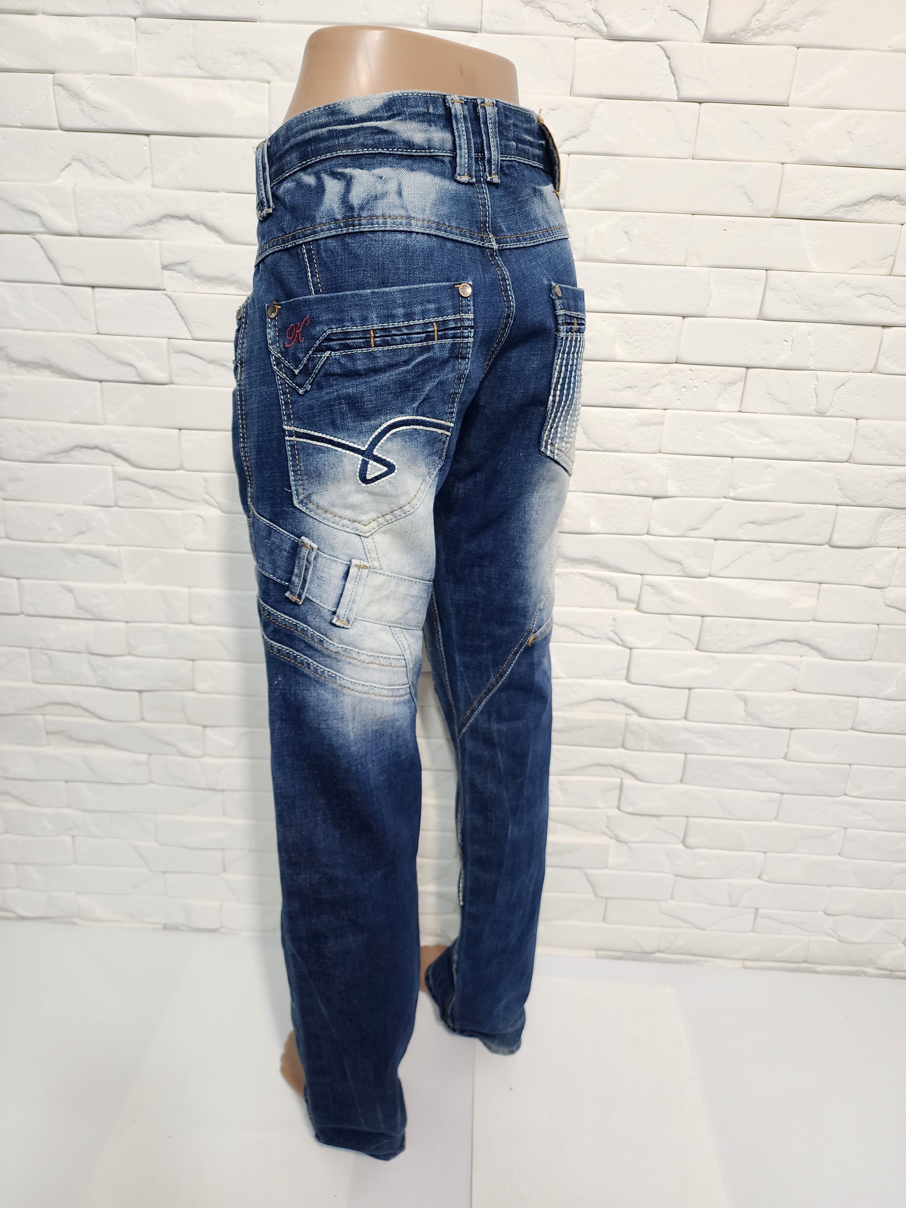 Denim & Co. Blue Denim Jeans Mens: Size US 36 / EU 52 - 7 Thumbnail