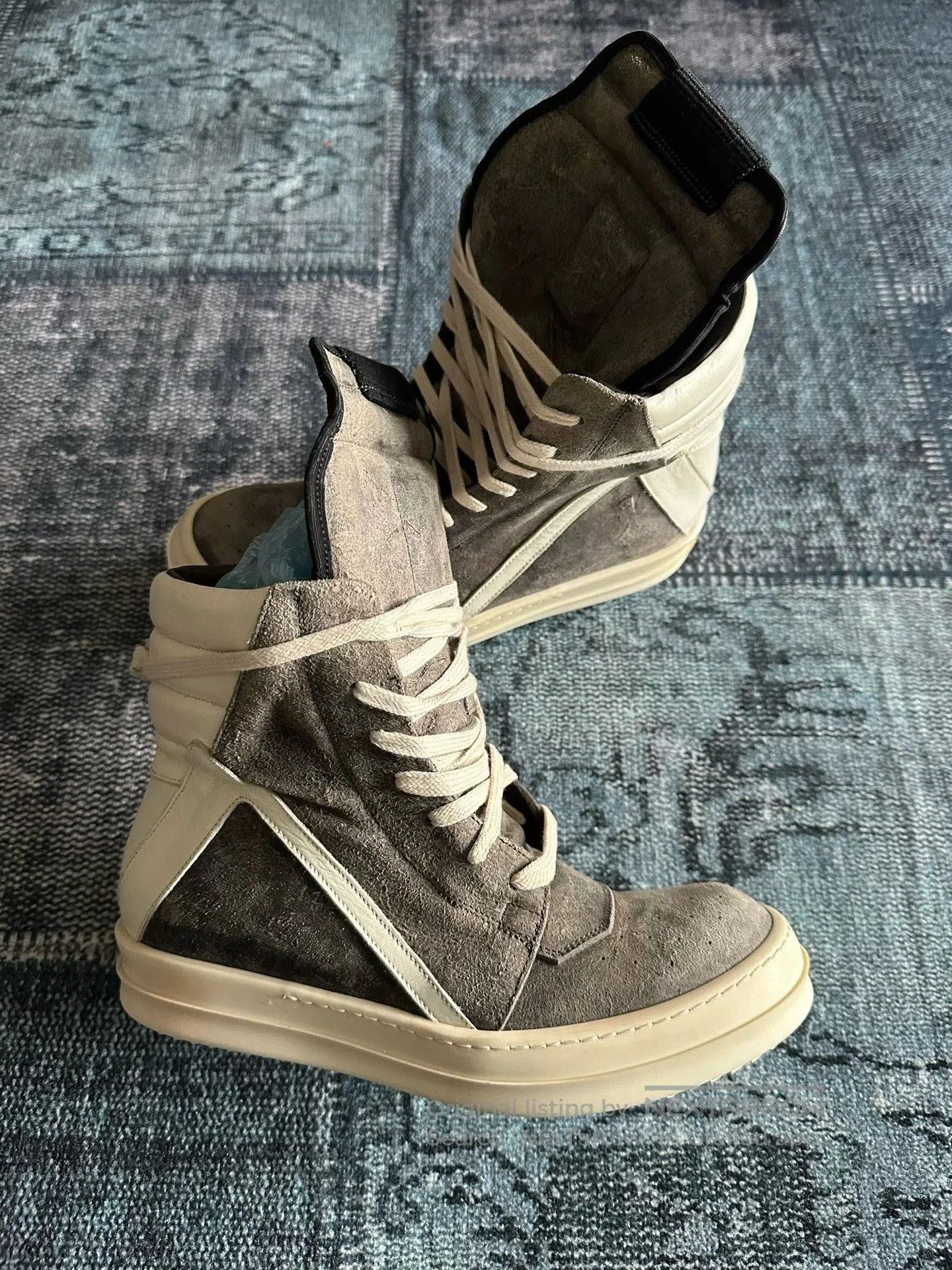 Rick Owens Rick Owens Inverted Triangle Suede Shoes. Size US 7 / IT 37 - 5 Thumbnail