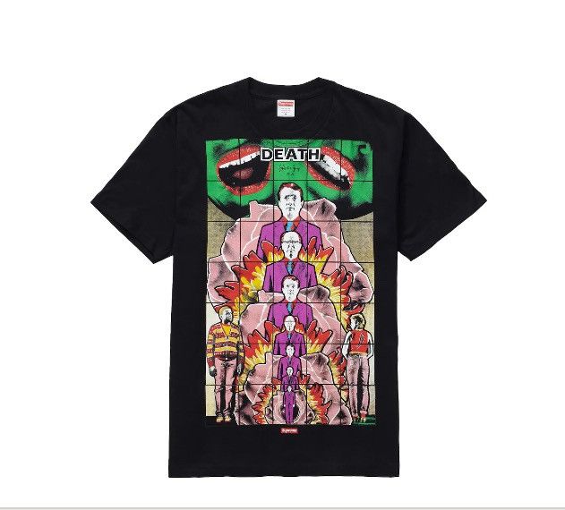 Supreme Gilbert George Death Tee | Grailed