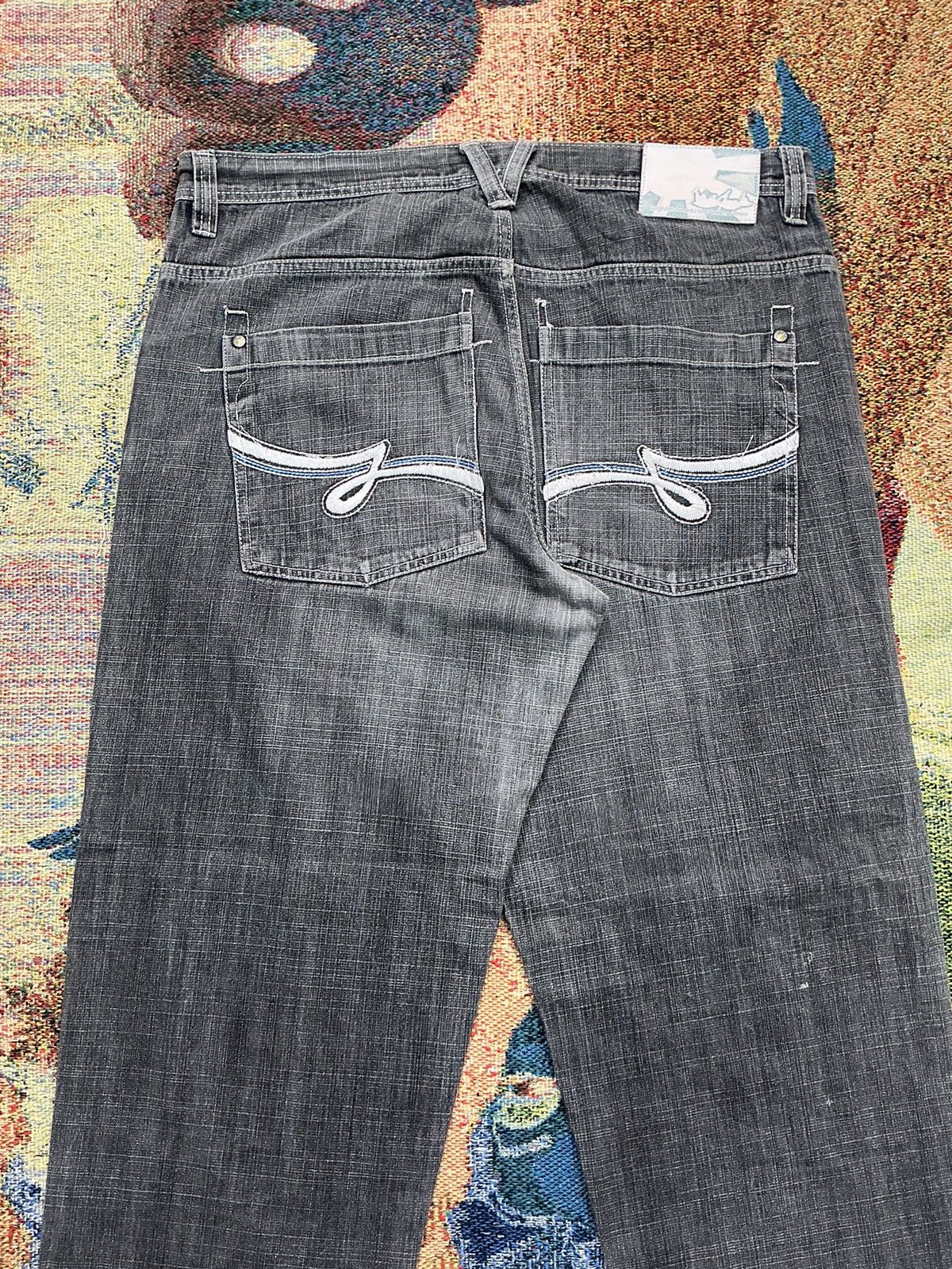 Other Vintage 5ive jungle & co embroidered denim Size US 40 / EU 56 - 13 Thumbnail
