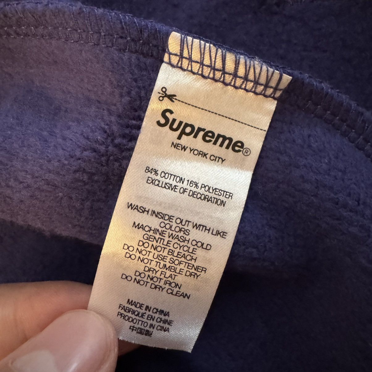 Supreme Supreme Rhinestone Zip Up Hoodie Sweatshirt Size US M / EU 48-50 / 2 - 10 Thumbnail