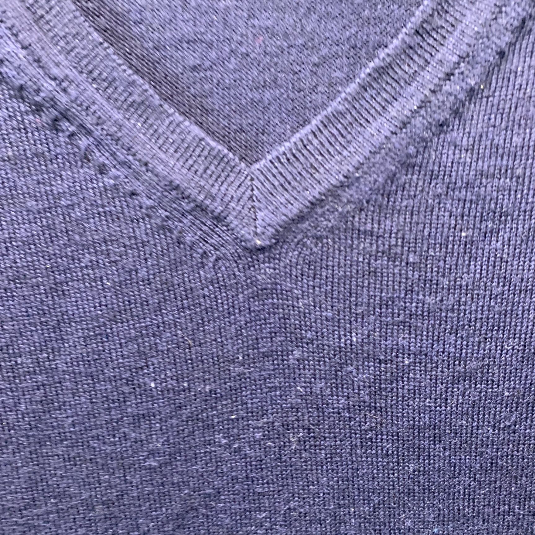 Charles Tyrwhitt Charles Tyrwhitt Sweater XL Blue Wool Knit V-Neck Pullover Casual Mens Shirt? Size US XL / EU 56 / 4 - 4 Thumbnail