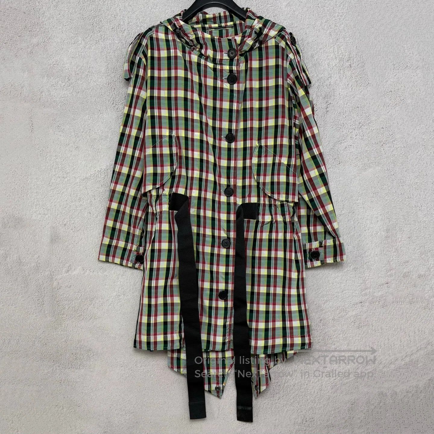 Burberry Burberry Checkered trench coat Size M / US 6-8 / IT 42-44 - 1 Thumbnail