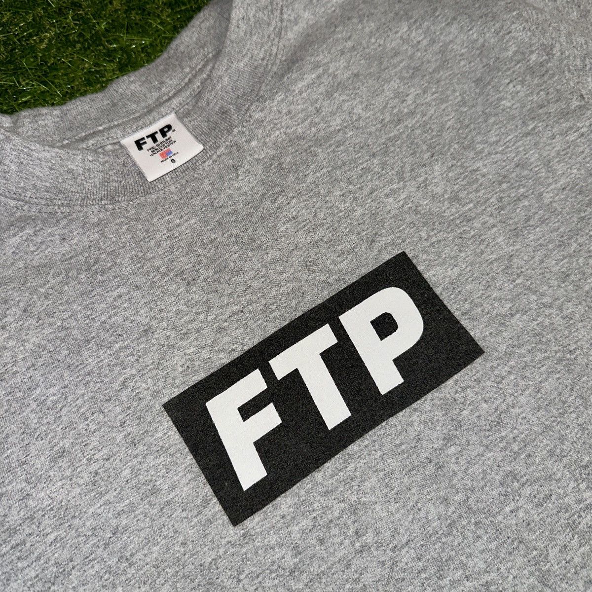 Fuck The Population FTP Grey Slap Logo Tee Size US S / EU 44-46 / 1 - 2 Thumbnail