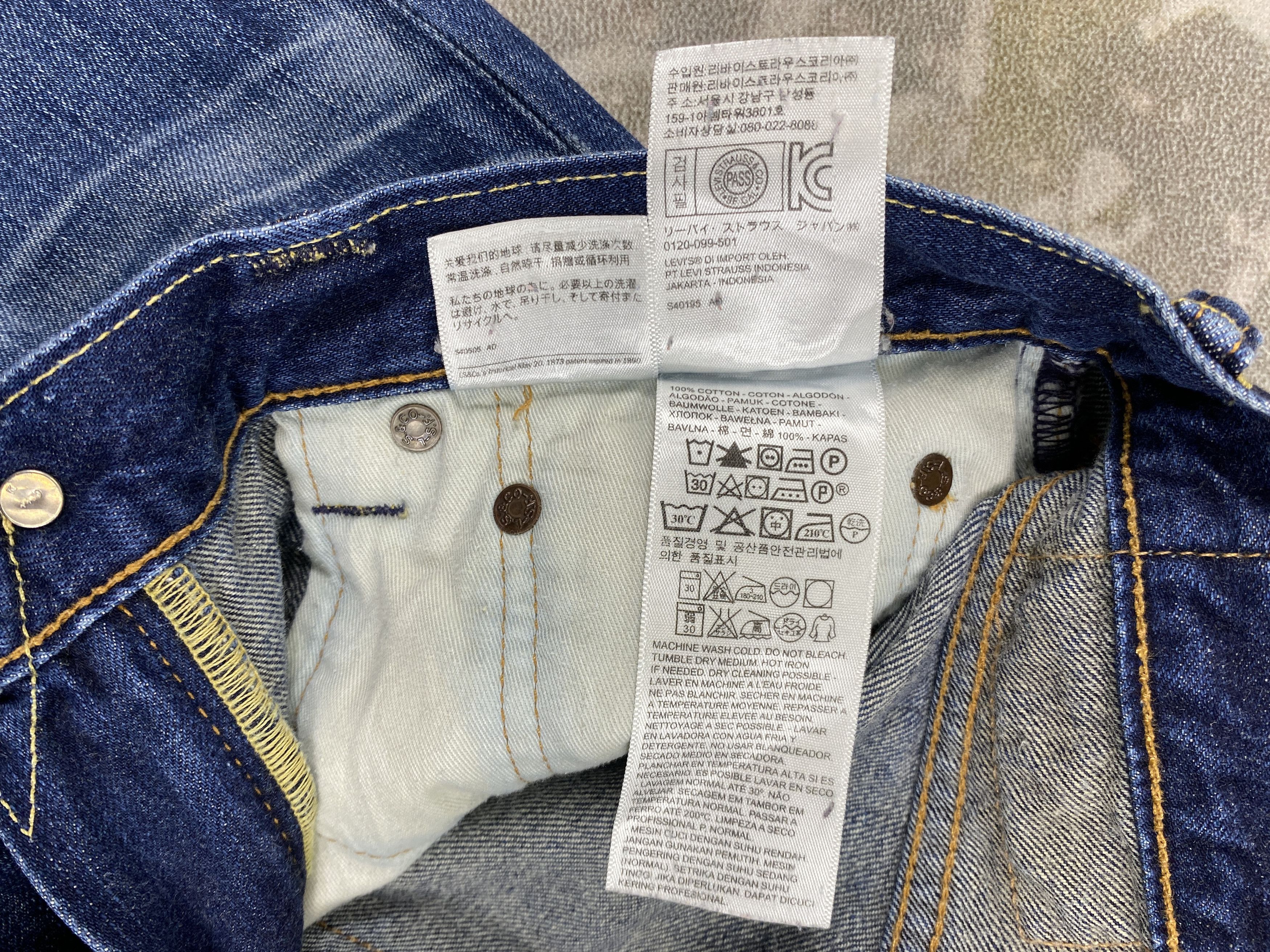 Levi's Distressed Blue Vintage Levi's 503 Jeans 32x32 Denim- JN3552 Size US 32 / EU 48 - 11 Thumbnail