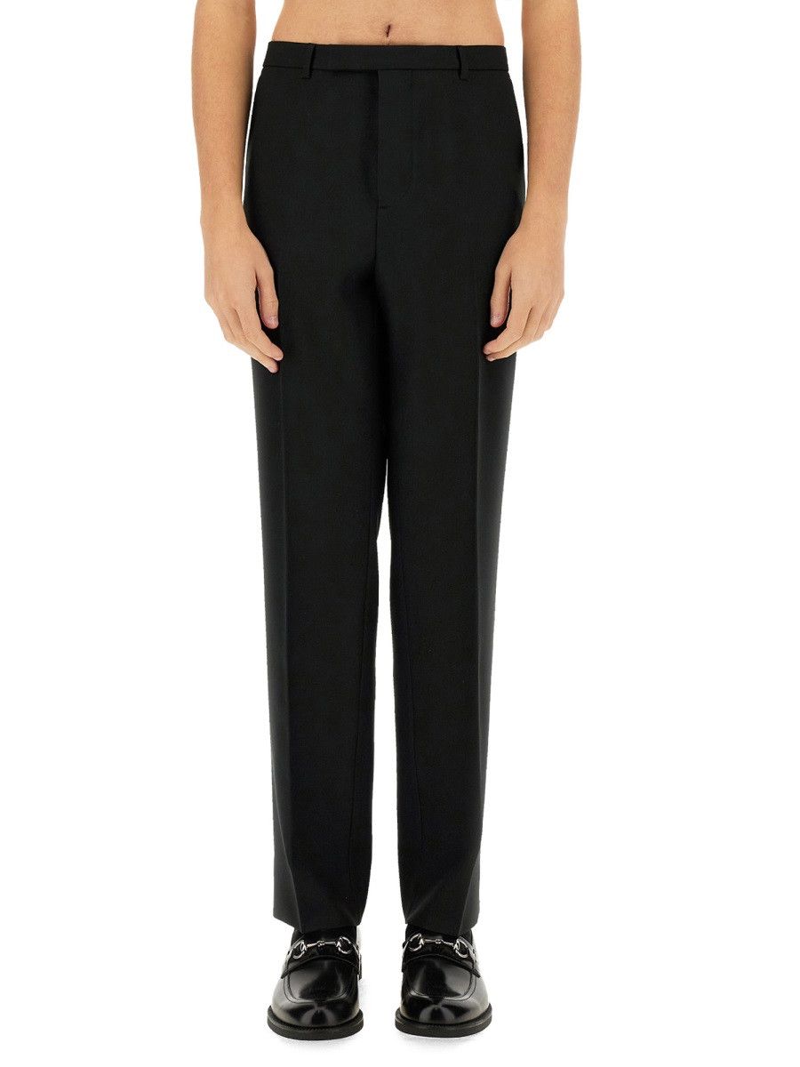 Gucci GUCCI PANTS "MINI GG" - BLACK (IT 48) Size US 32 / EU 48 - 1 Thumbnail