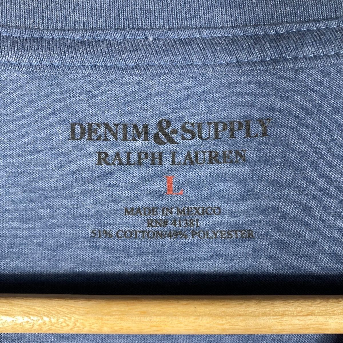 Denim & Supply Ralph Lauren DENIM & SUPPLY Ralph Lauren Graphic Tee Shirt Large Size Size US L / EU 52-54 / 3 - 6 Thumbnail