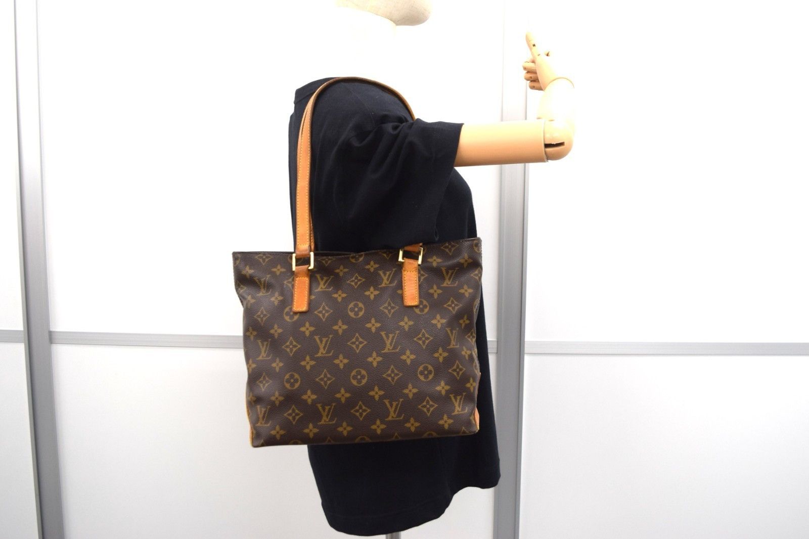 Louis Vuitton LV Cabas Piano Monogram Canvas Tote Bag M51148 Size ONE SIZE - 2 Thumbnail