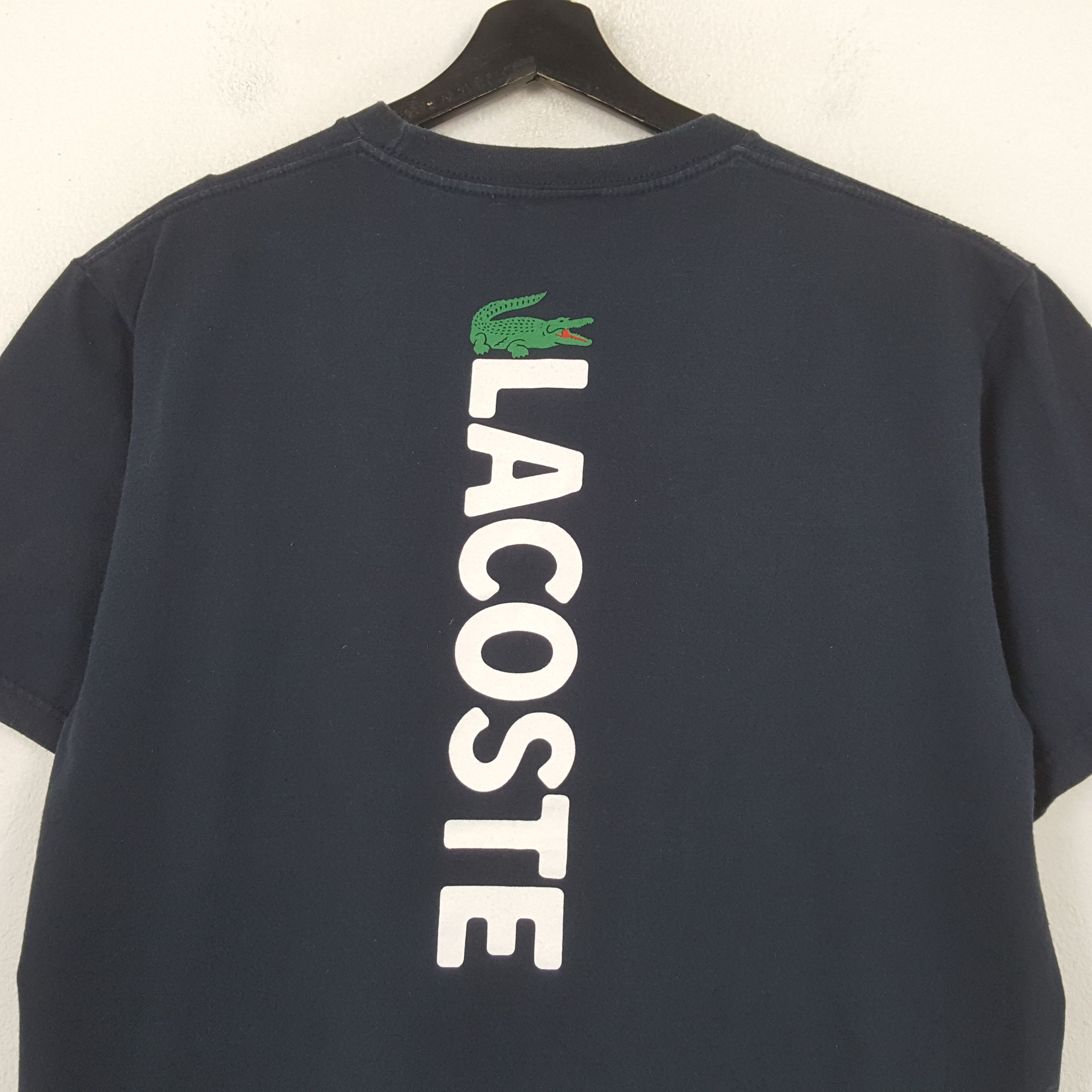 Lacoste Lacoste Logo Spellout Design Tshirt RR24 Size US L / EU 52-54 / 3 - 2 Thumbnail