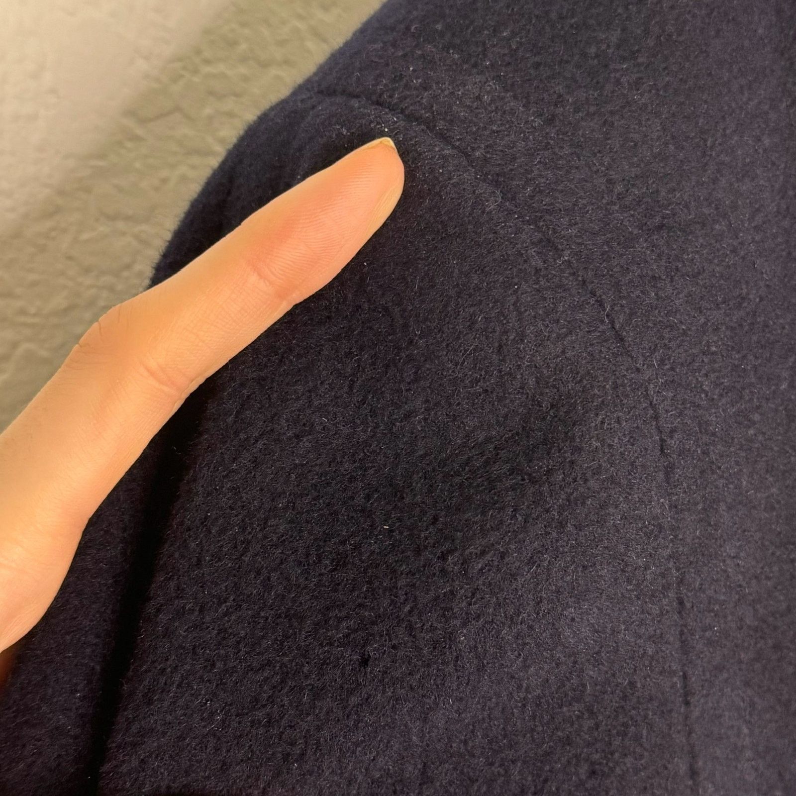 Vintage Vintage Cashmere Navy Coat Overcaot Hart Schaffner & Marx Size US XL / EU 56 / 4 - 6 Thumbnail