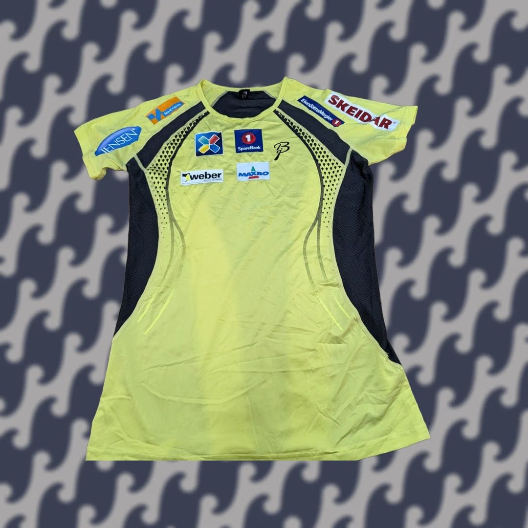 Vintage Bjorn Daehlie Womens T-Shirt SizeM Sport Hiking Running Ladies Jogging Sparebank Size M / US 6-8 / IT 42-44 - 1 Thumbnail