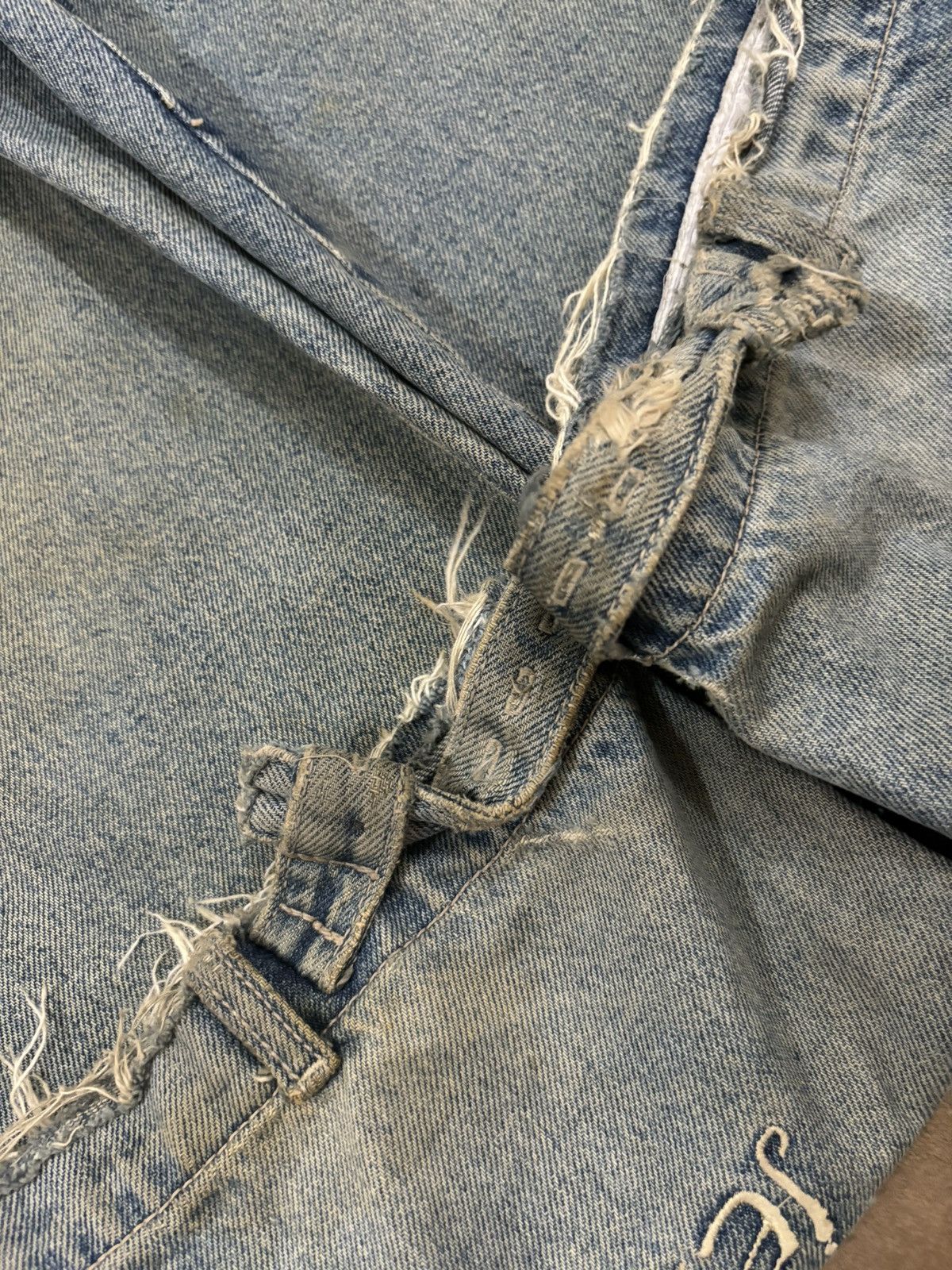 Southpole Vintage Assassyn Jeanz Mud Wash Utility Baggy Grunge Jeans Size US 34 / EU 50 - 11 Thumbnail
