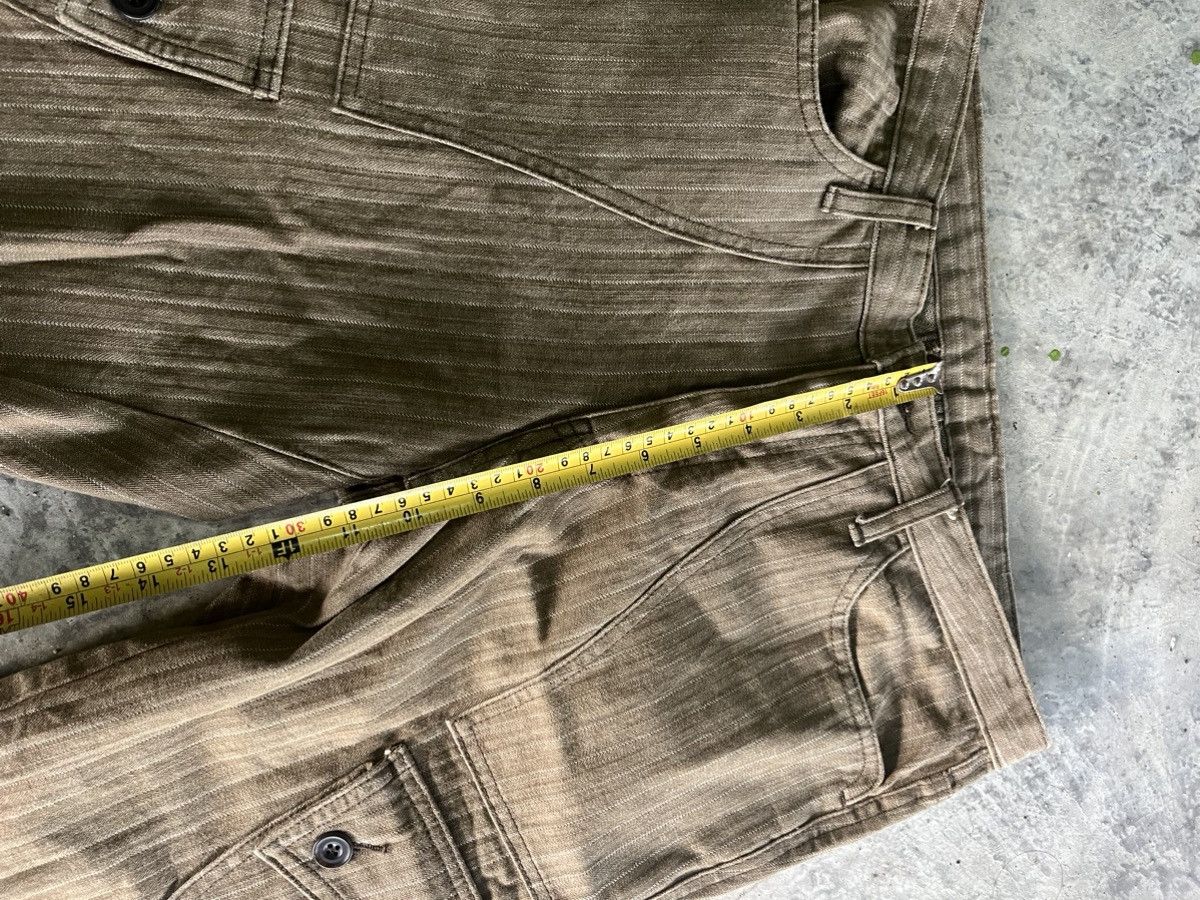 Hysteric Glamour × Japanese Brand × Vintage Flare Mudwash Hickory Denim Size US 32 / EU 48 - 13 Thumbnail