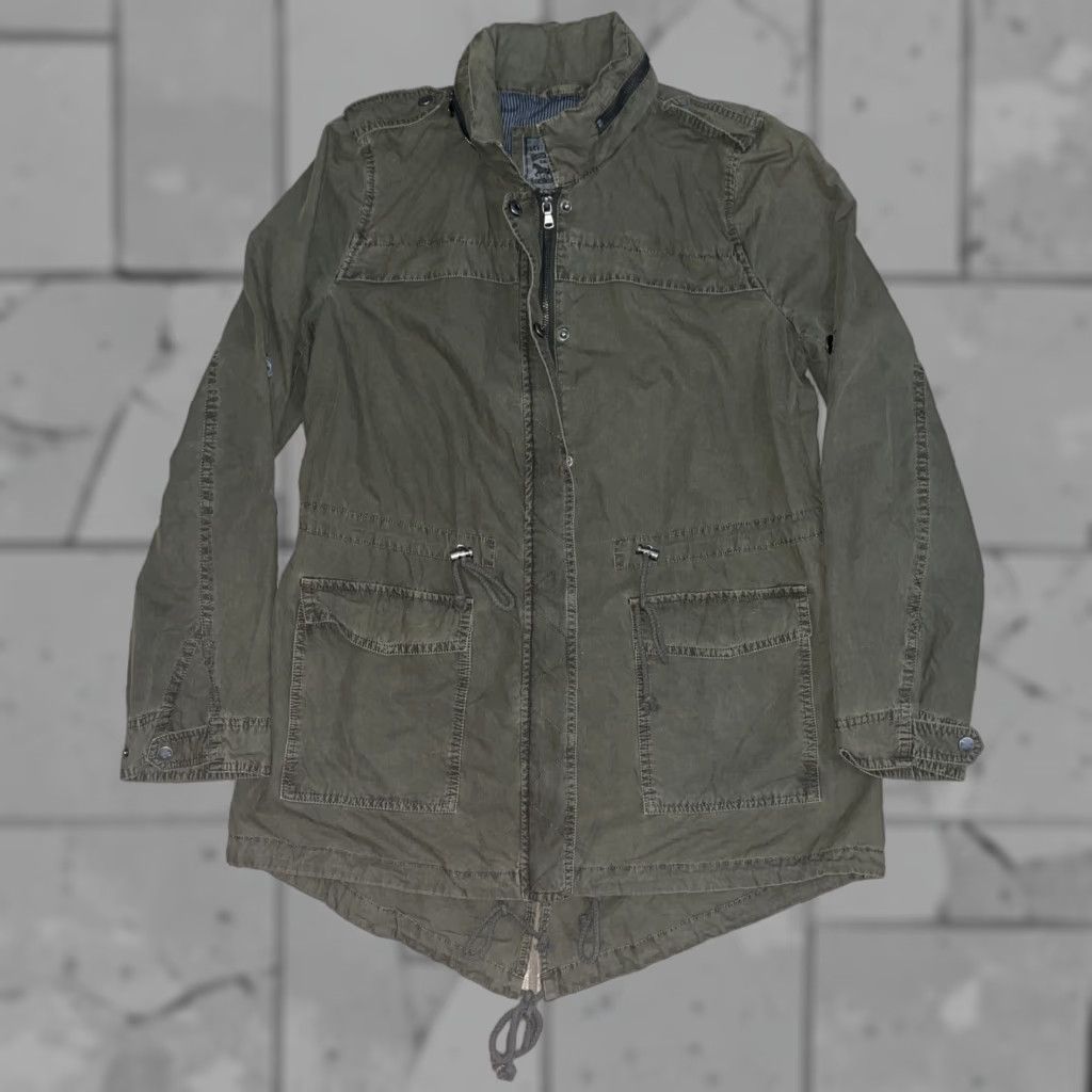 Levi's Levi's Jacket Olive Green Full Zip Womens Size M Military Style Size M / US 6-8 / IT 42-44 - 1 Thumbnail